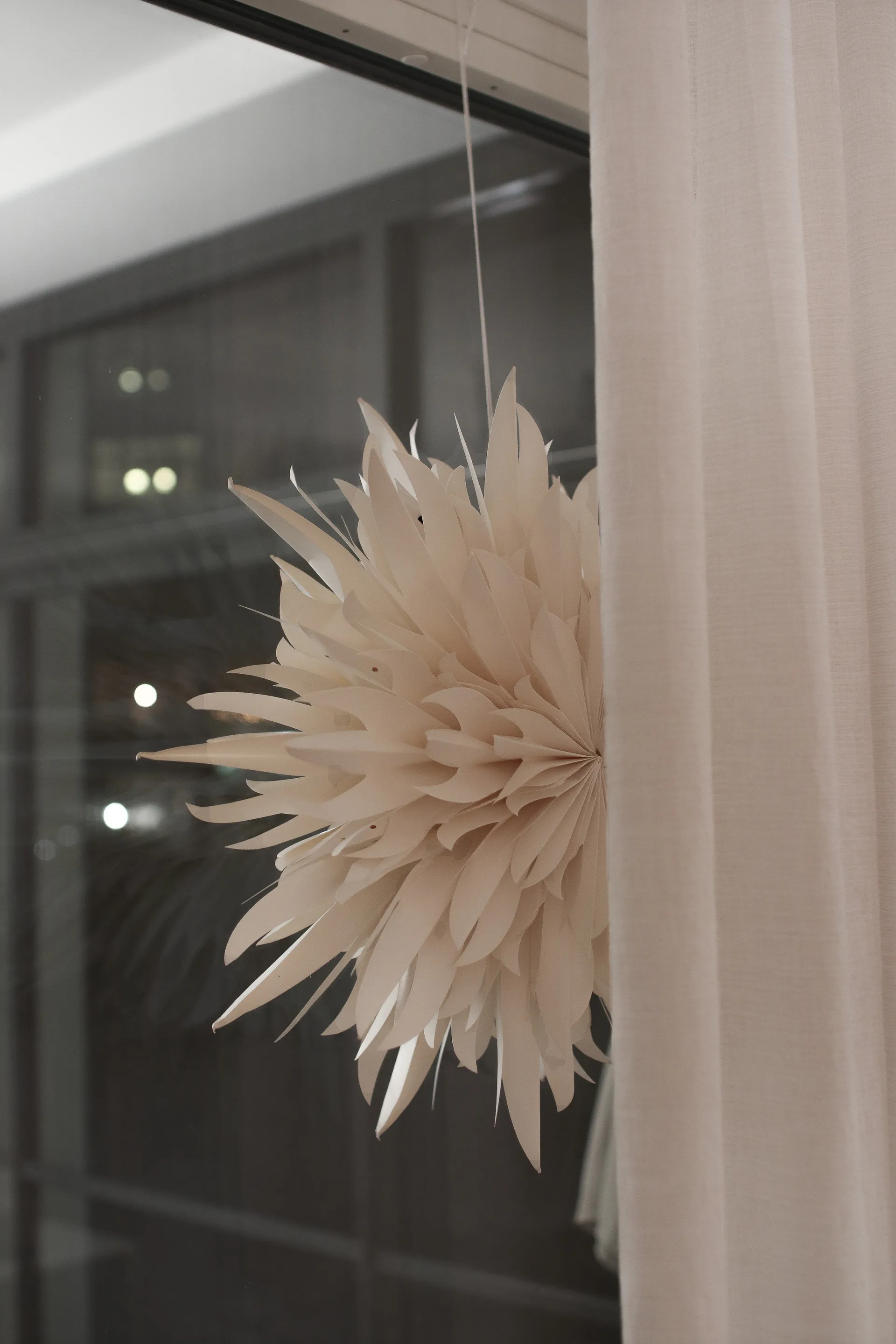 Eldig Weihnachtsstern Ø70cm, Weiß Watt & Veke