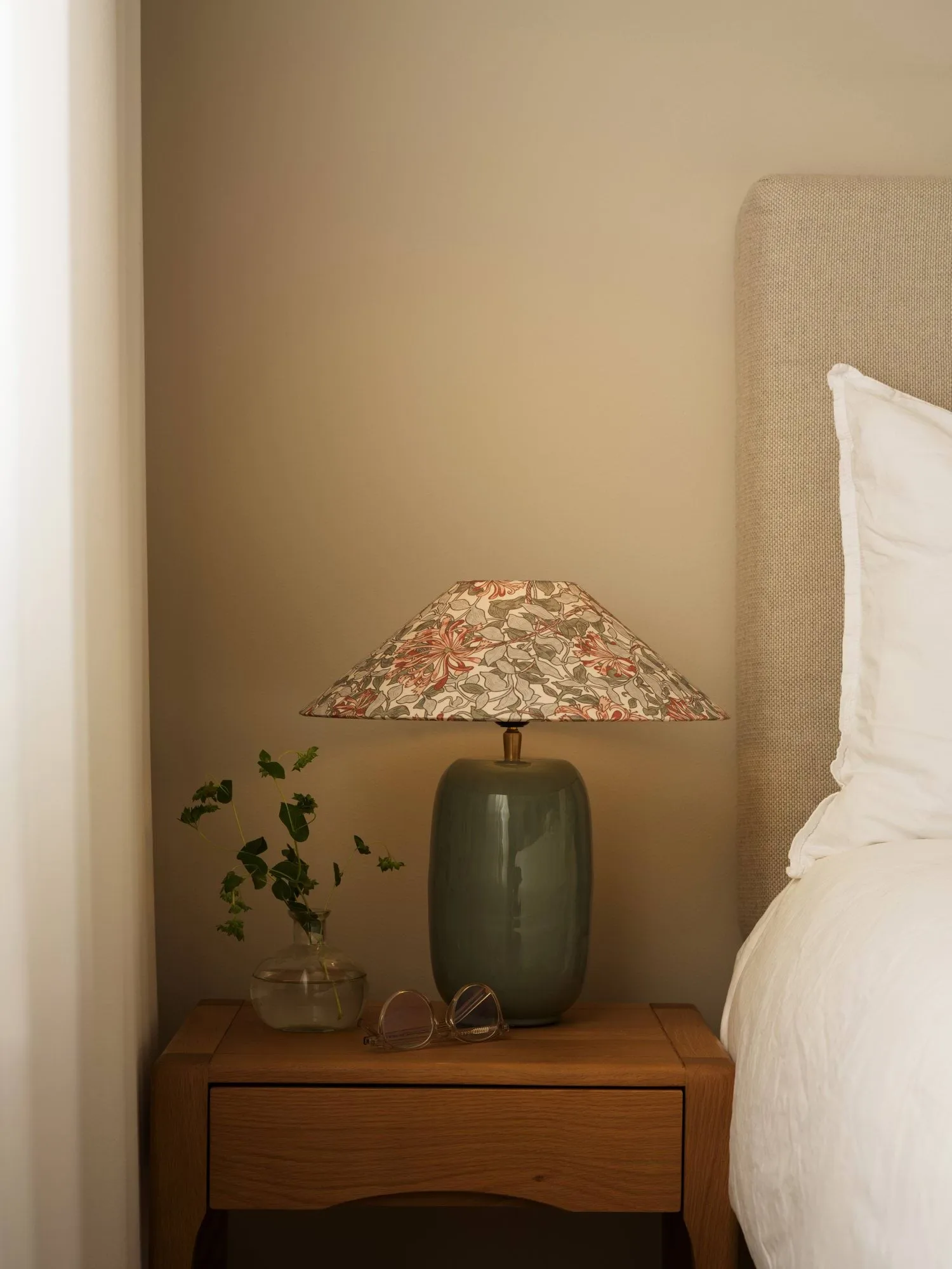 Flat shade Lampenschirm, Honeysuckle blush, Ø36x10 cm Watt & Veke