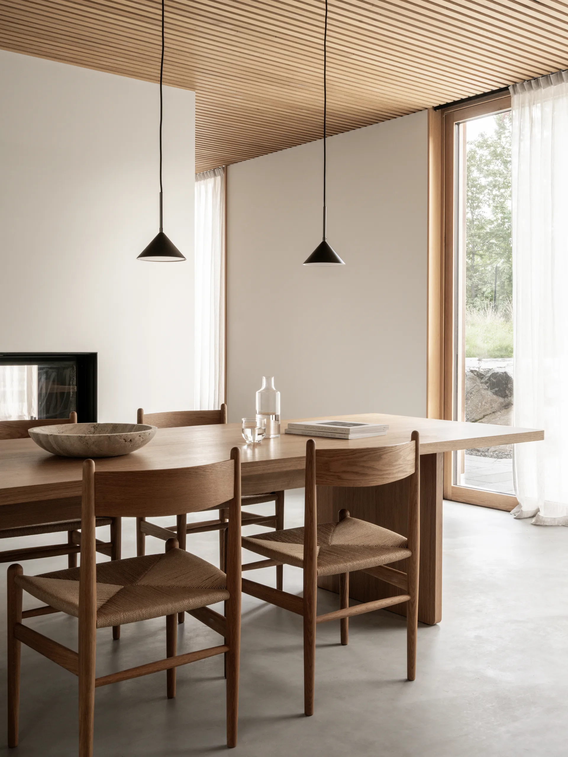 Kuro Pendelleuchte, Black, Ø17 x 9 cm Watt & Veke