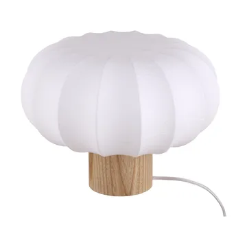 Lunari Tischlampe - White-Natur-Esche, Ø32x24 cm - Watt & Veke