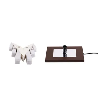 Mezza Snöblomma Tischstern - White-coffee - Watt & Veke