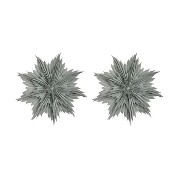 Oslo Adventsstern Ø80 cm 2er-Pack - Grau - Watt & Veke