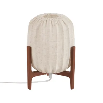 Prisma Tischleuchte - Dark ash-Natural, Mini Ø16x24,3 cm - Watt & Veke