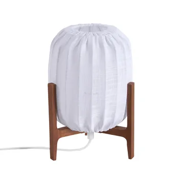 Prisma Tischleuchte - Dark ash-White, Mini Ø16x24,3 cm - Watt & Veke