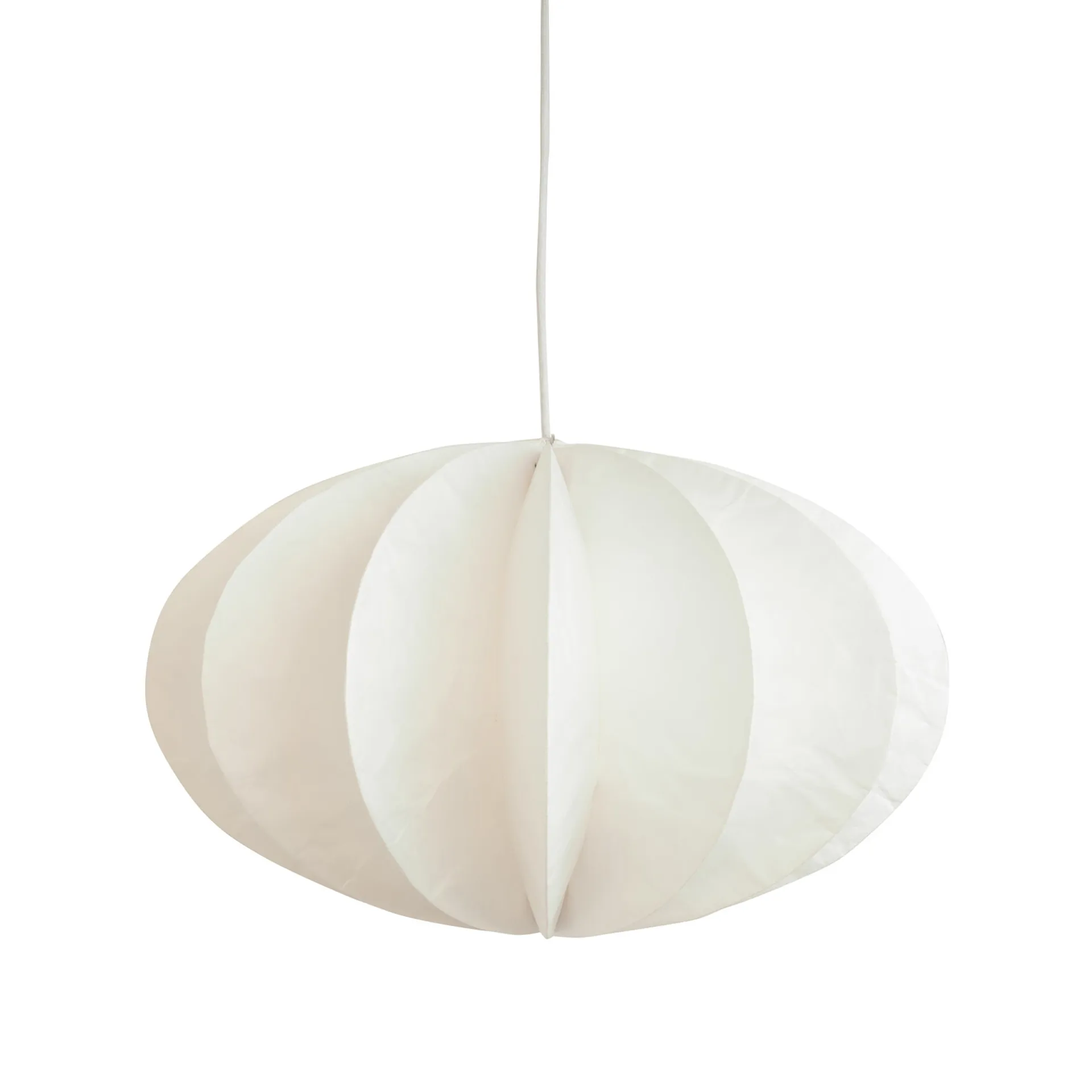 Pumpkin Pendelleuchte, White (weiß), Ø48x47 cm Watt & Veke
