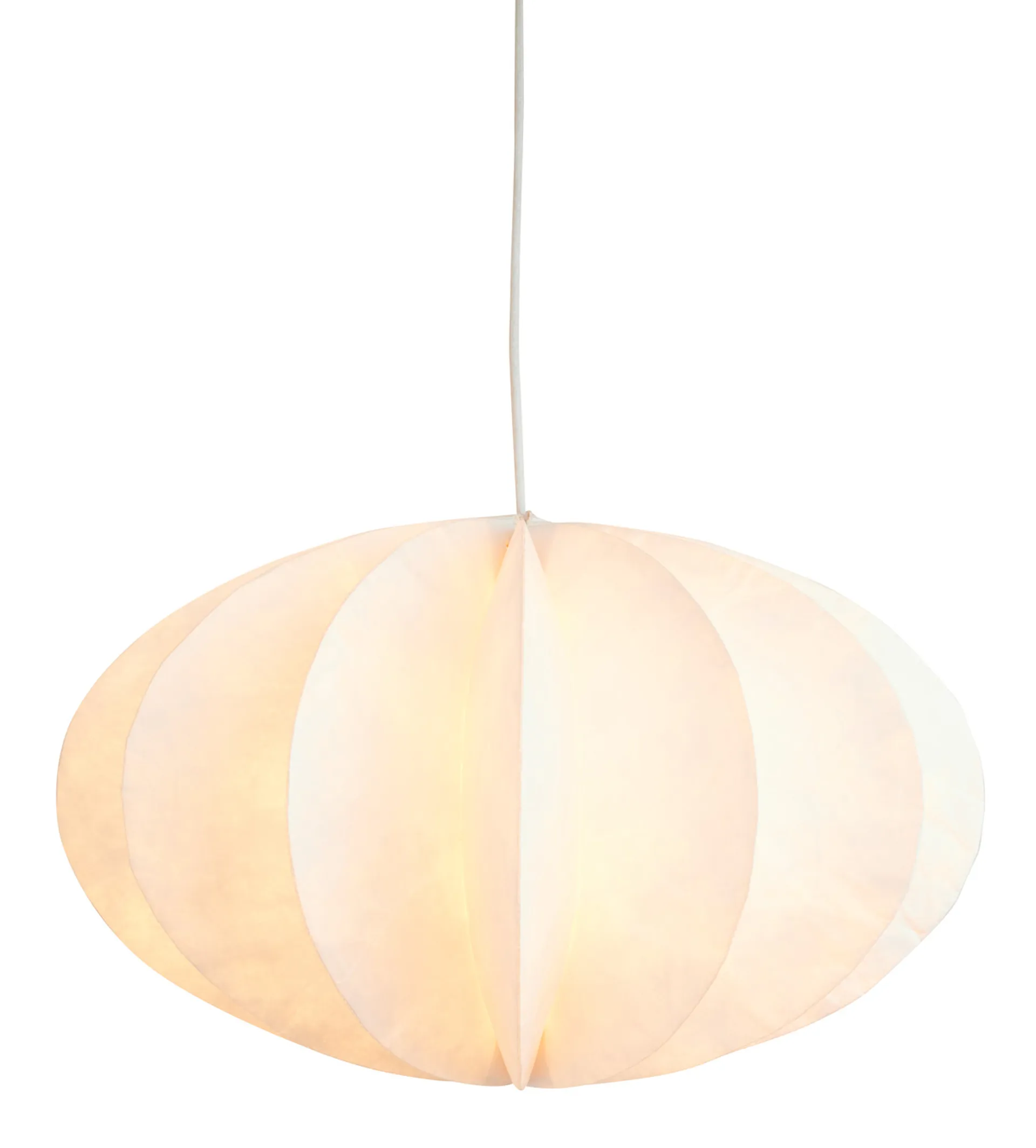 Pumpkin Pendelleuchte, White (weiß), Ø48x47 cm Watt & Veke