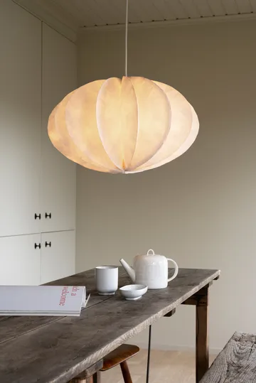 Pumpkin Pendelleuchte - White (weiß), Ø48x47 cm - Watt & Veke