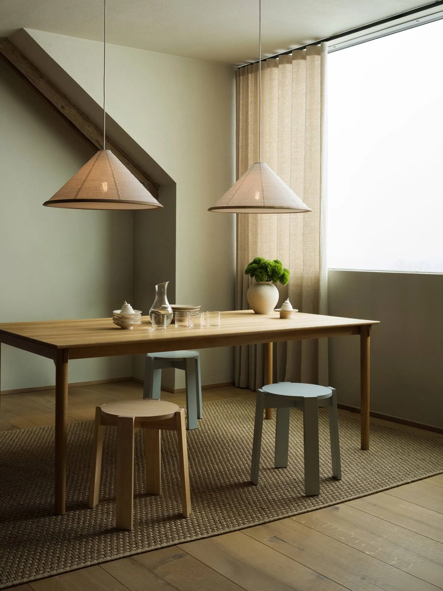 Shiro Pendelleuchte, Weiß, Ø60x29 cm Watt & Veke
