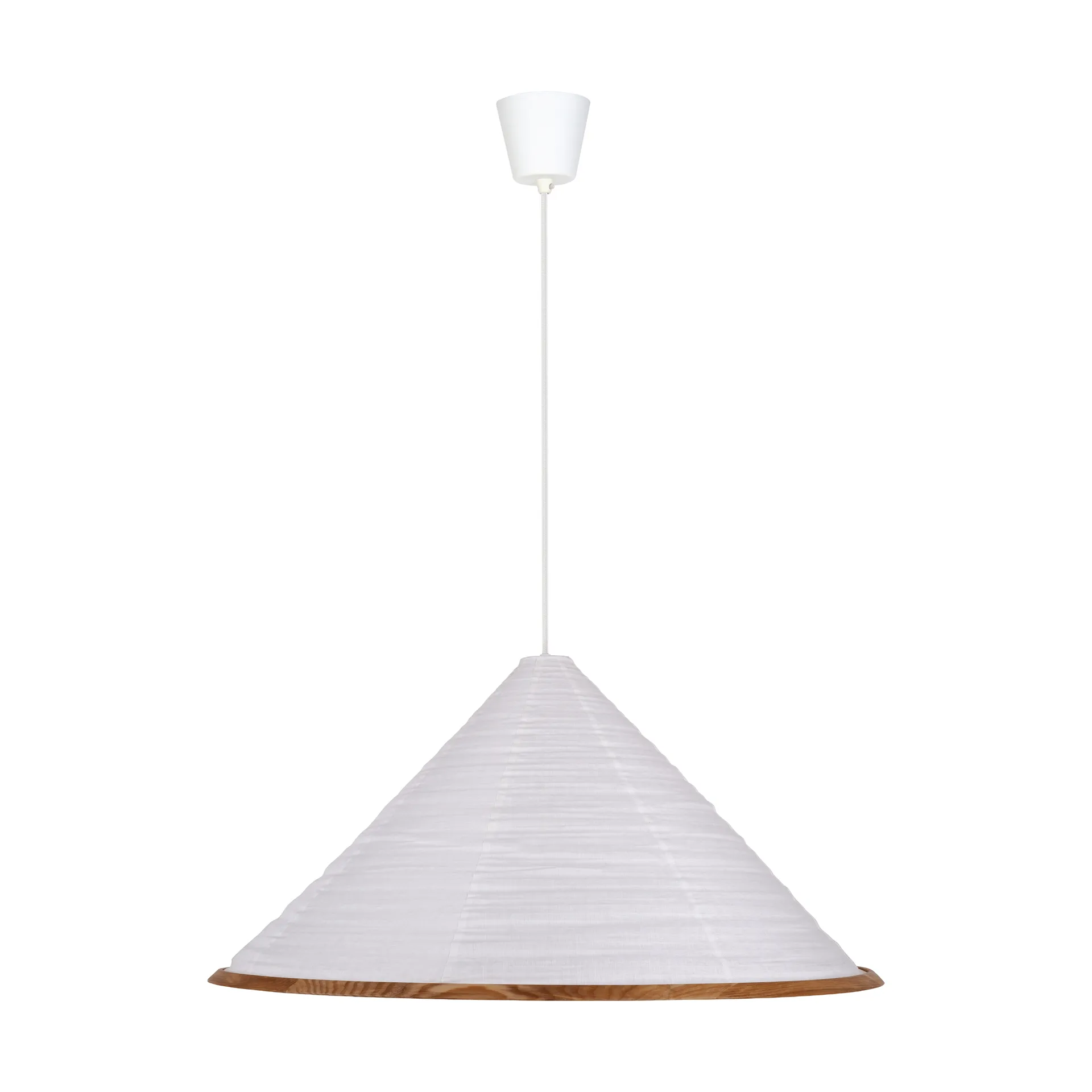 Shiro Pendelleuchte, Weiß, Ø80x39 cm Watt & Veke