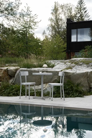 Teya Tischleuchte portable - Offwhite, Ø15x26 cm - Watt & Veke