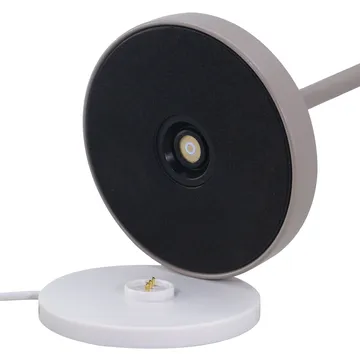 Teya Tischleuchte portable - Warm grey, Ø15×26 cm - Watt & Veke