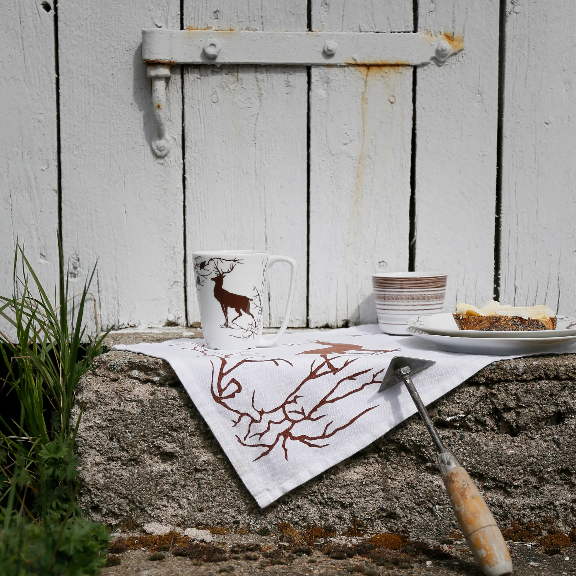 Alveskog Platzdecke 33 x 47cm, Weiß Wik & Walsøe