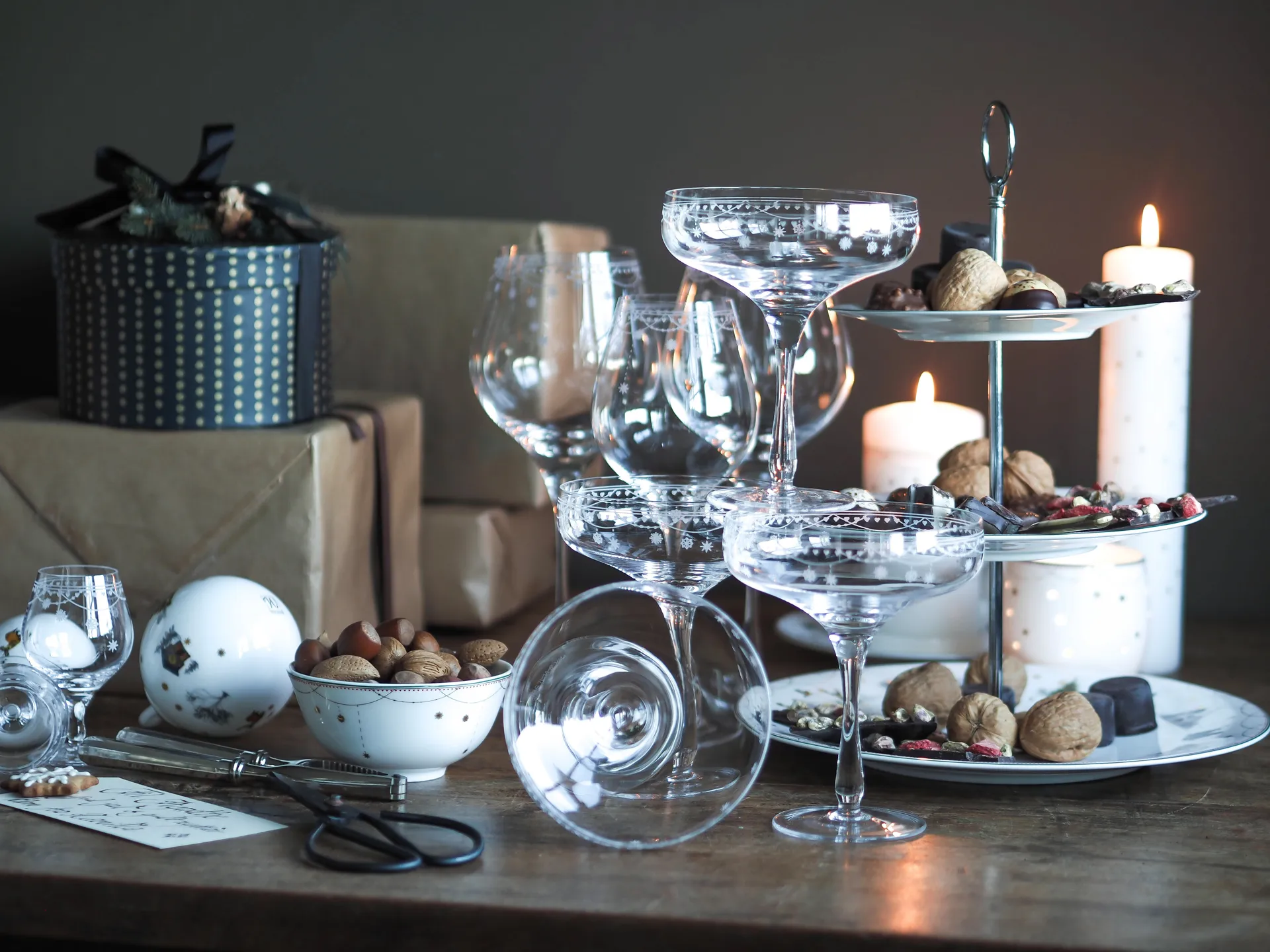 Julemorgen Champagnerglas, 20cl Wik & Walsøe