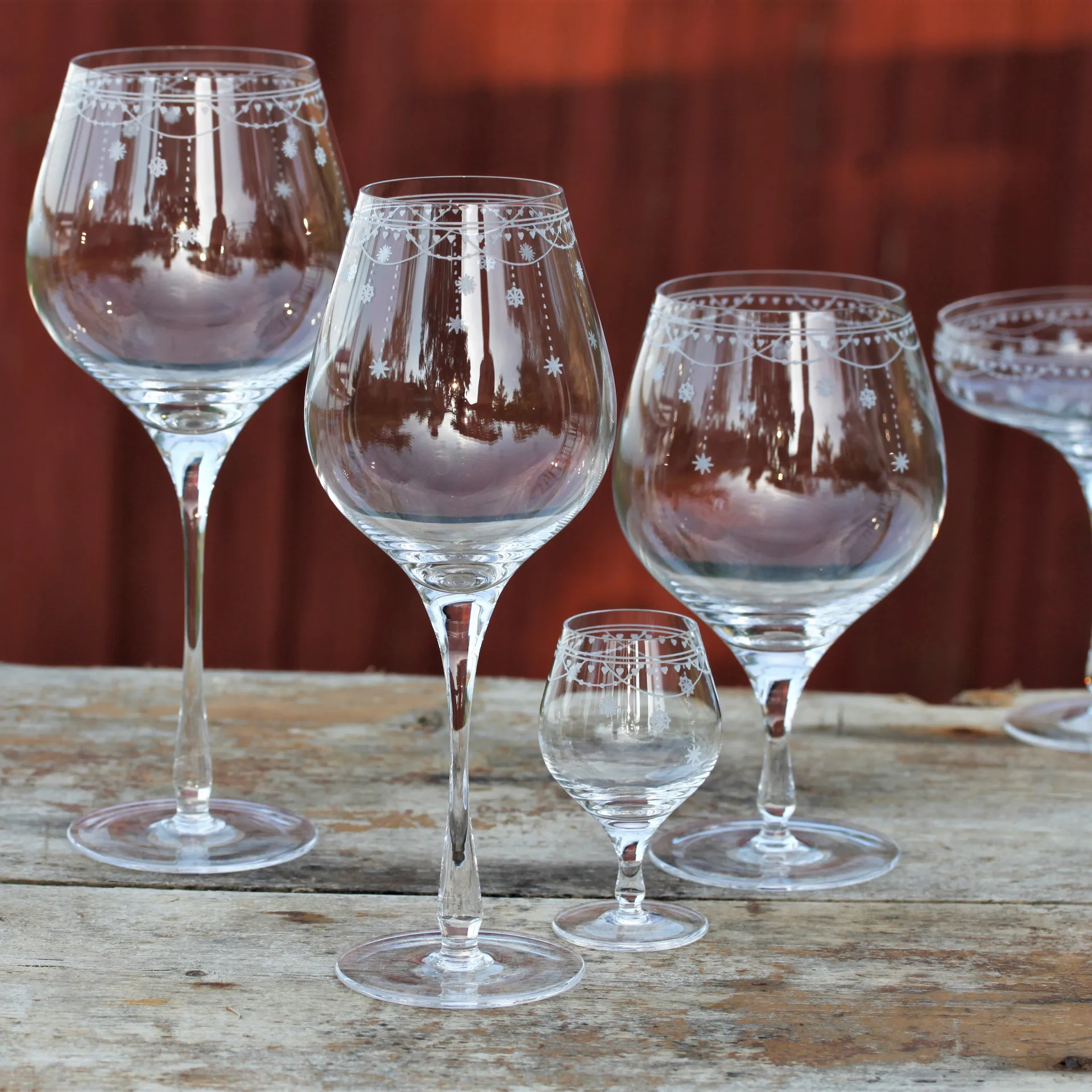 Julemorgen Schnapsglas, 6cl Wik & Walsøe