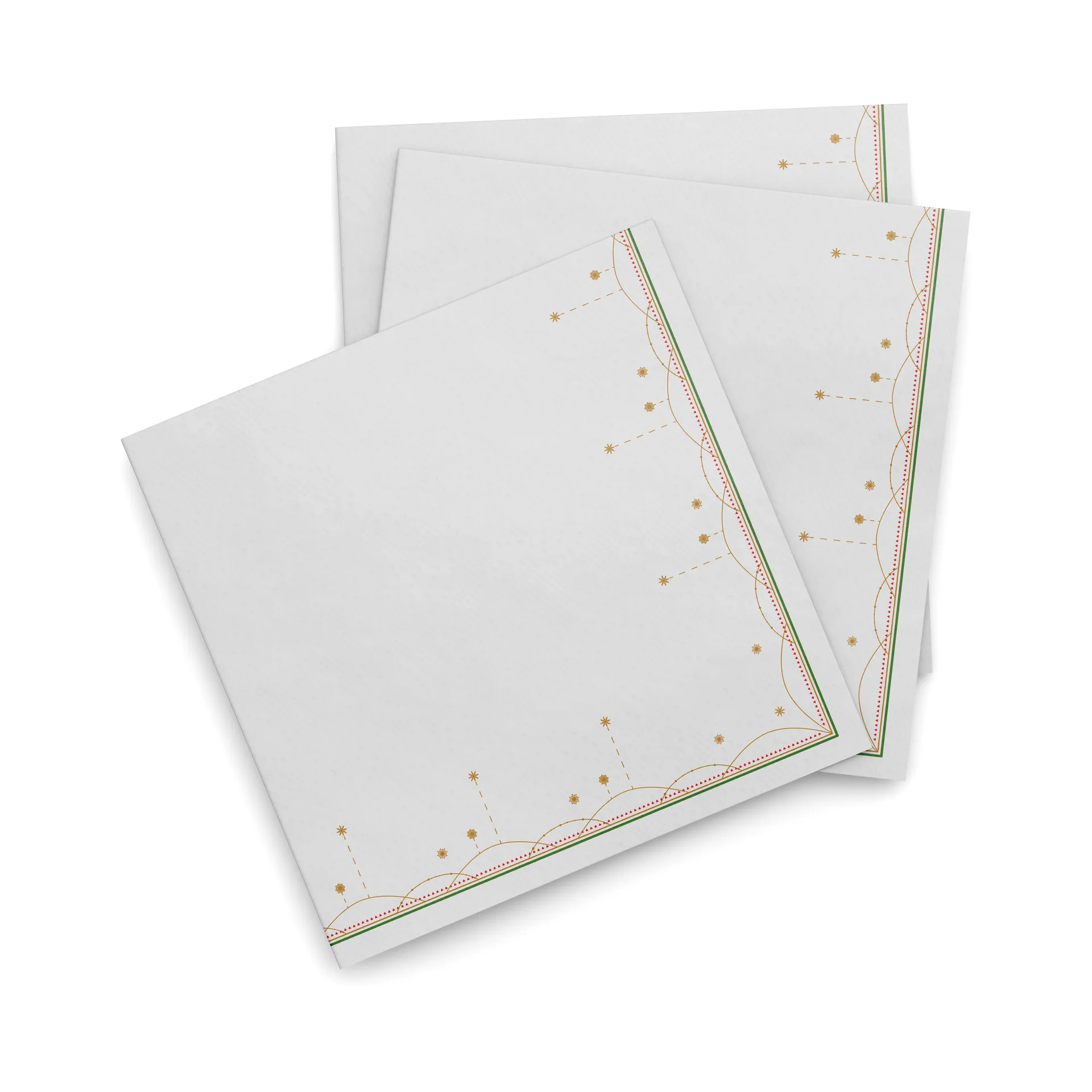 Julemorgen Serviette 33 x 33cm 20-pack, Girlanden Wik & Walsøe