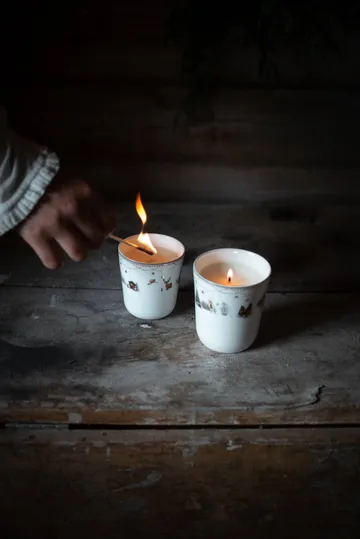 Julemorgen Story Duftkerze - Zimt & Orange 170 g - Wik & Walsøe