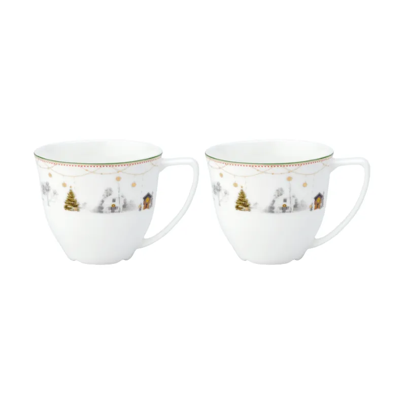 Julemorgen Story Glühweinbecher, 12 cl, 2 pack Wik & Walsøe