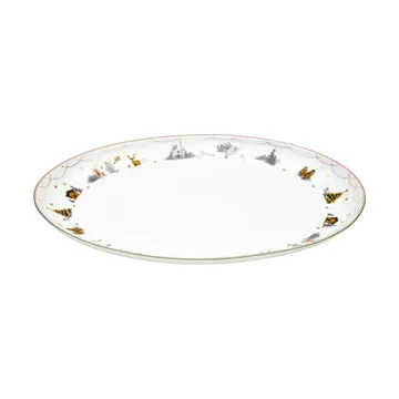 Julemorgen Story ovale Servierplatte - 39 cm - Wik & Walsøe