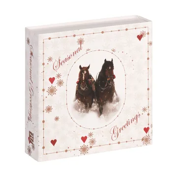 Julemorgen Streichhölzer - Pferd - Wik & Walsøe