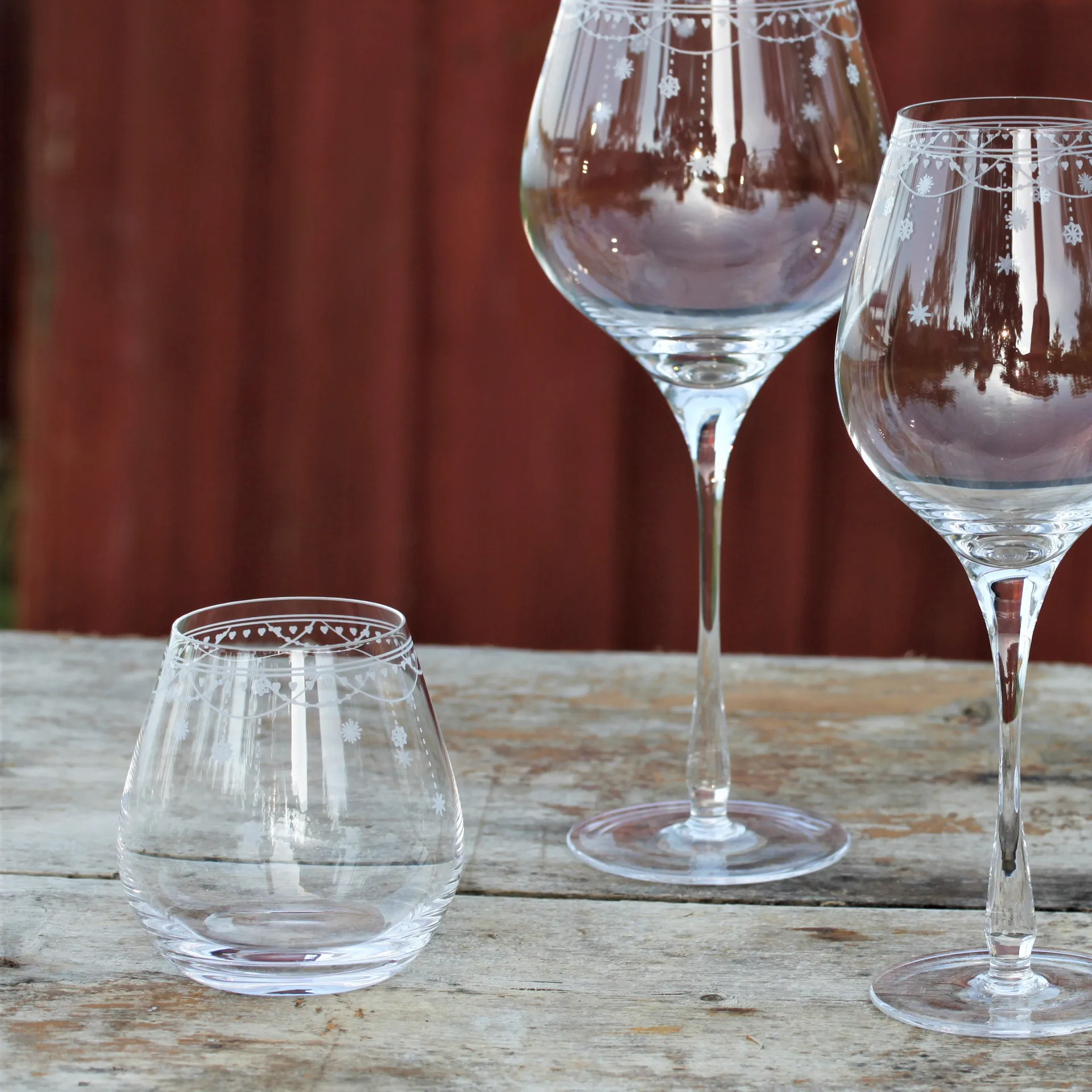 Julemorgen Wasserglas, 35cl Wik & Walsøe