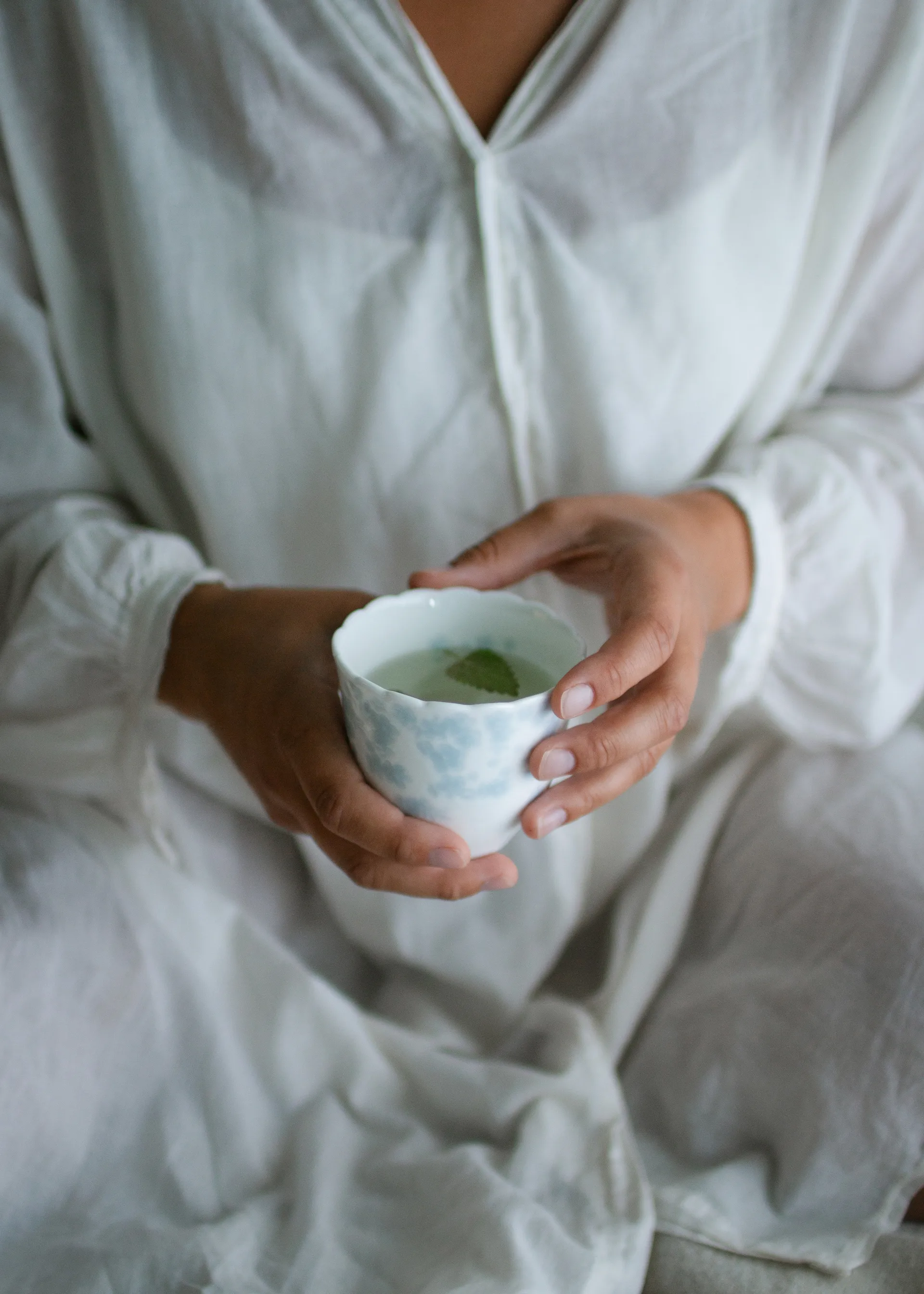 Slåpeblom Tasse 20 cl 2er-Pack, Blau Wik & Walsøe