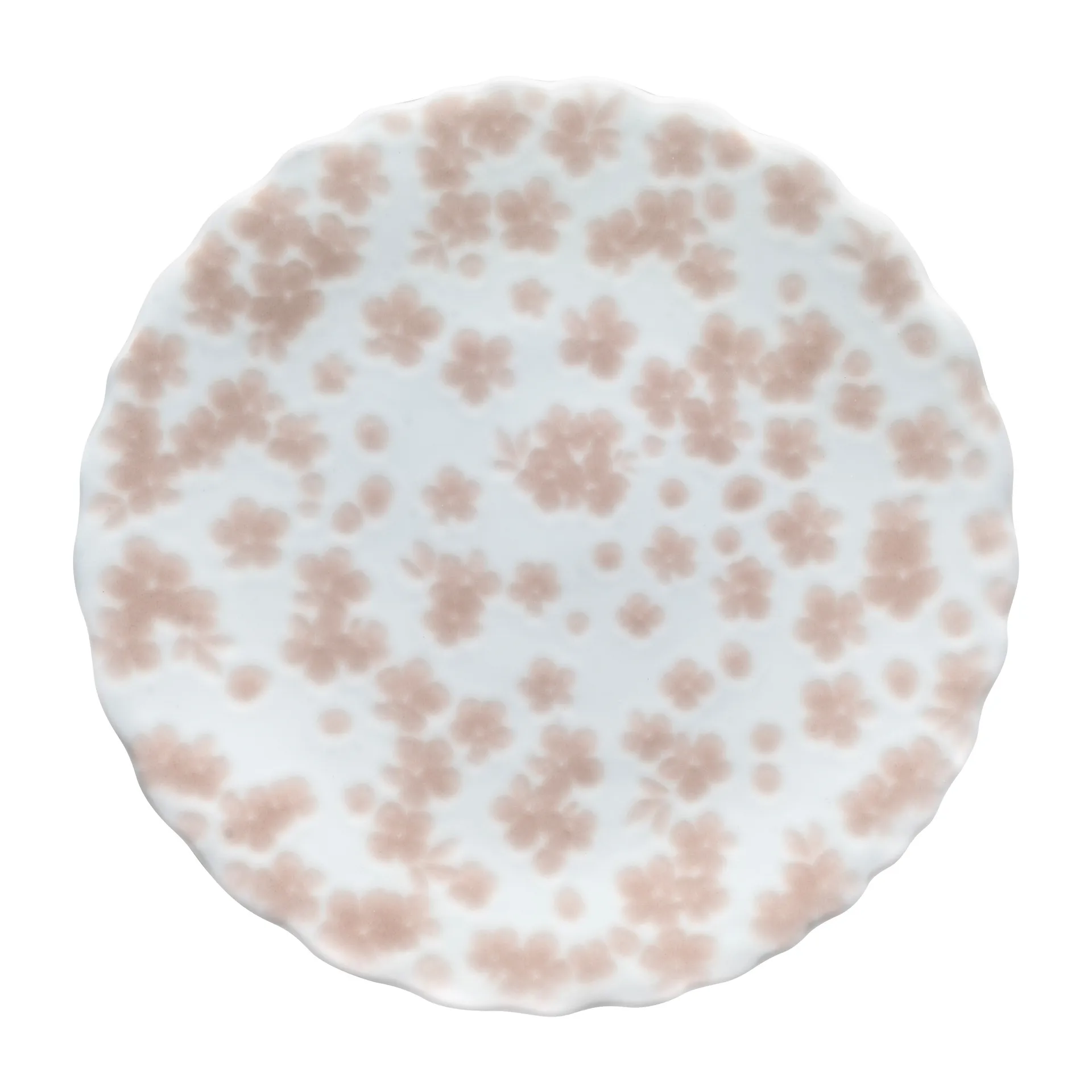 Slåpeblom Teller Ø13cm, Rosa Wik & Walsøe