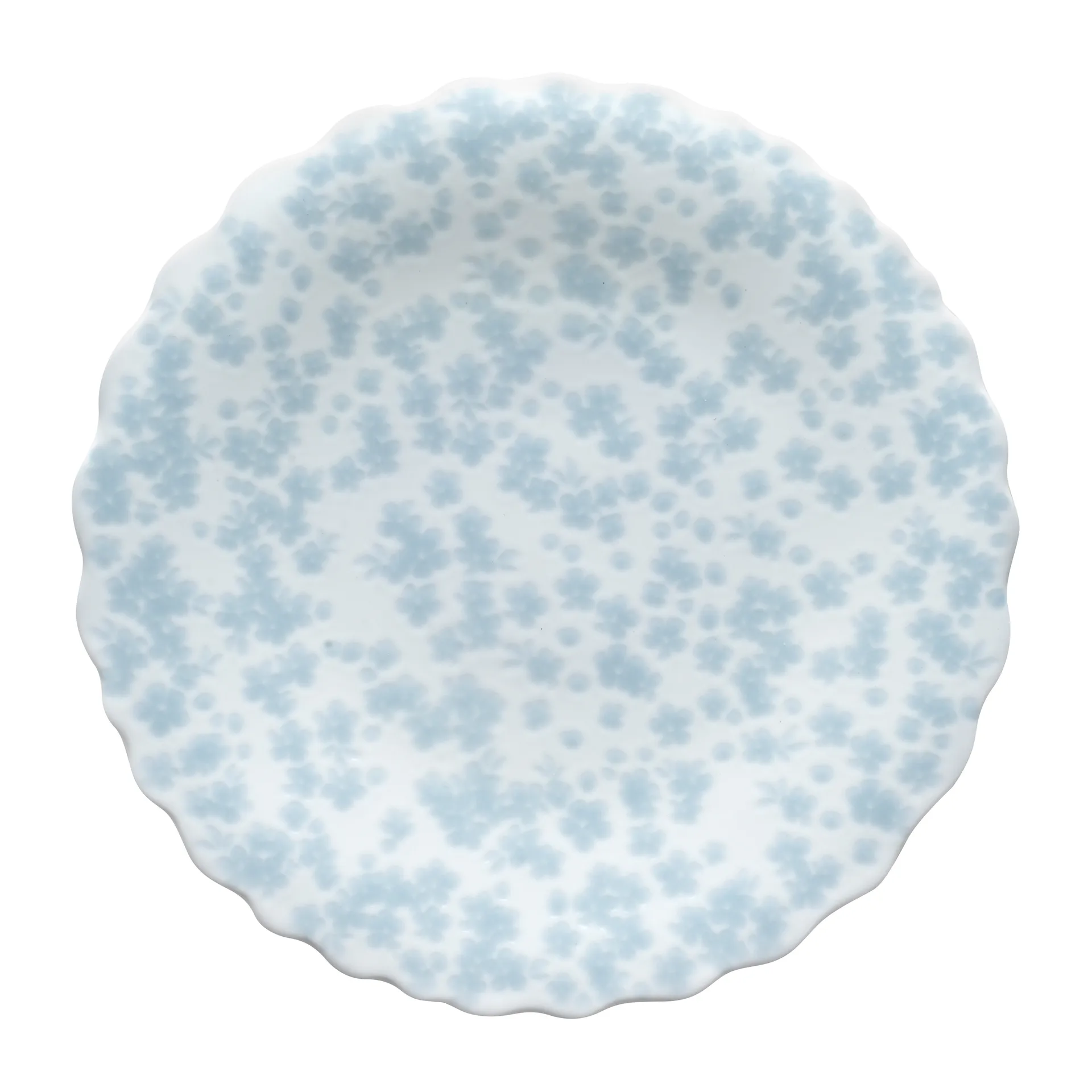 Slåpeblom Teller Ø21cm, Blau Wik & Walsøe