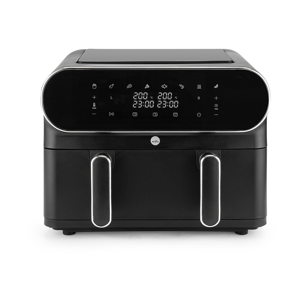 Wilfa AF-2x50 Dual Zone Luftfritteuse 11 L Schwarz
