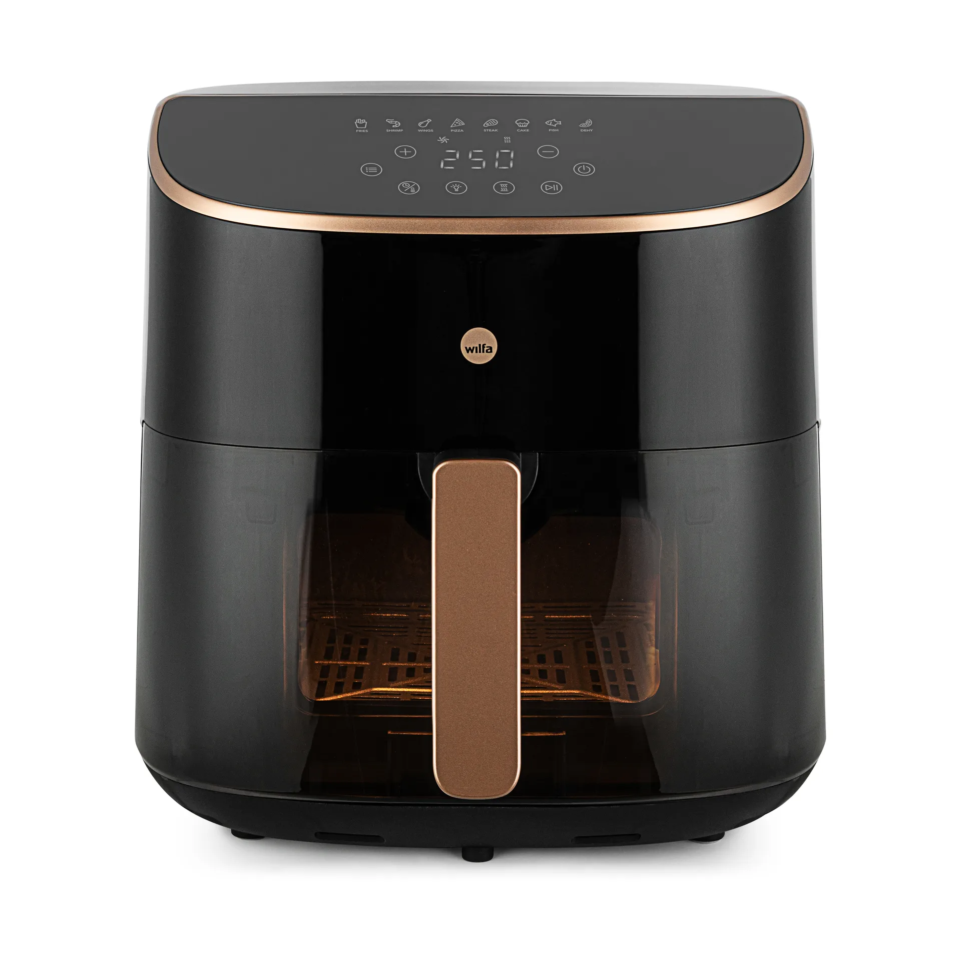 AFD-80 Split Airfryer XL 8 L, Schwarz Wilfa
