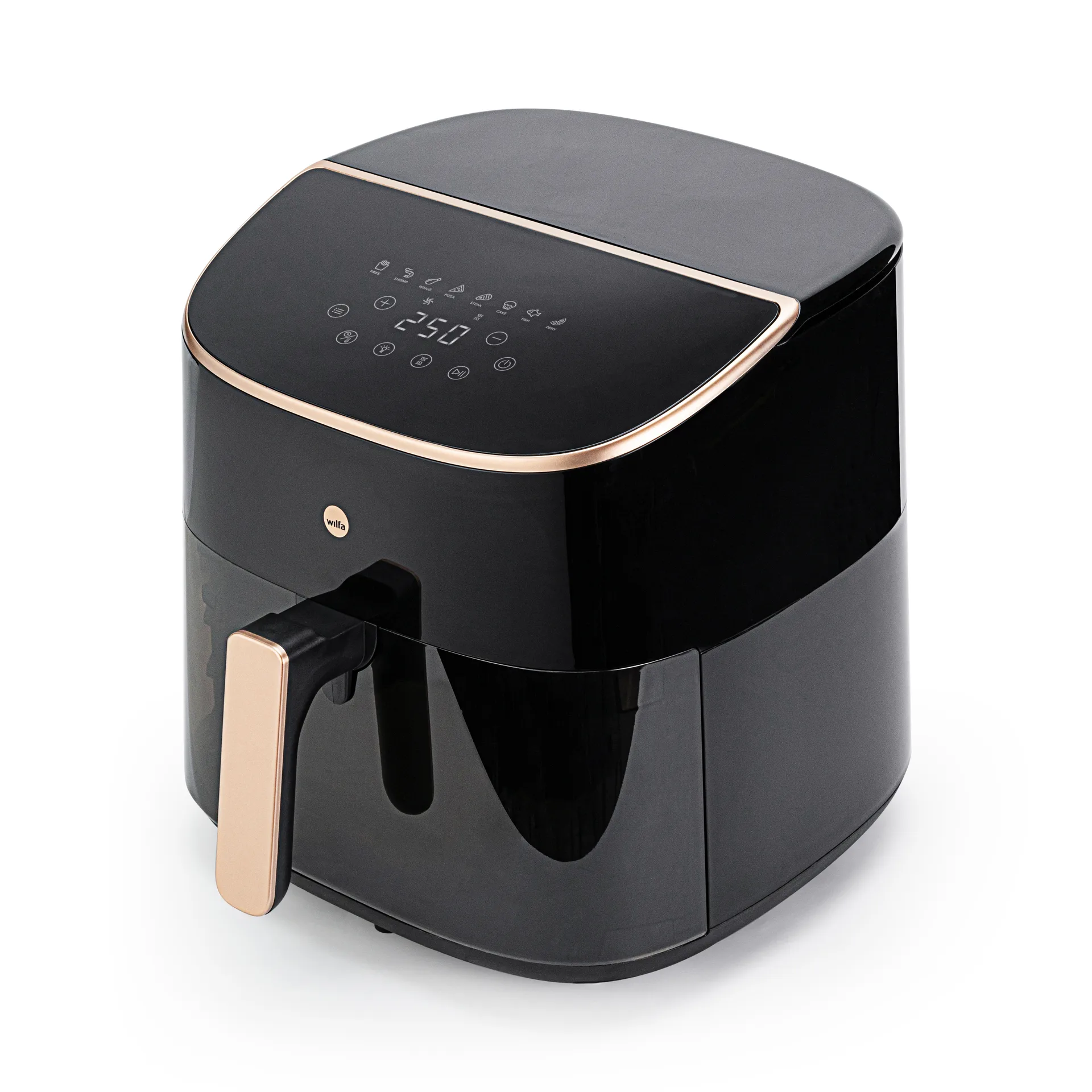 AFD-80 Split Airfryer XL 8 L, Schwarz Wilfa