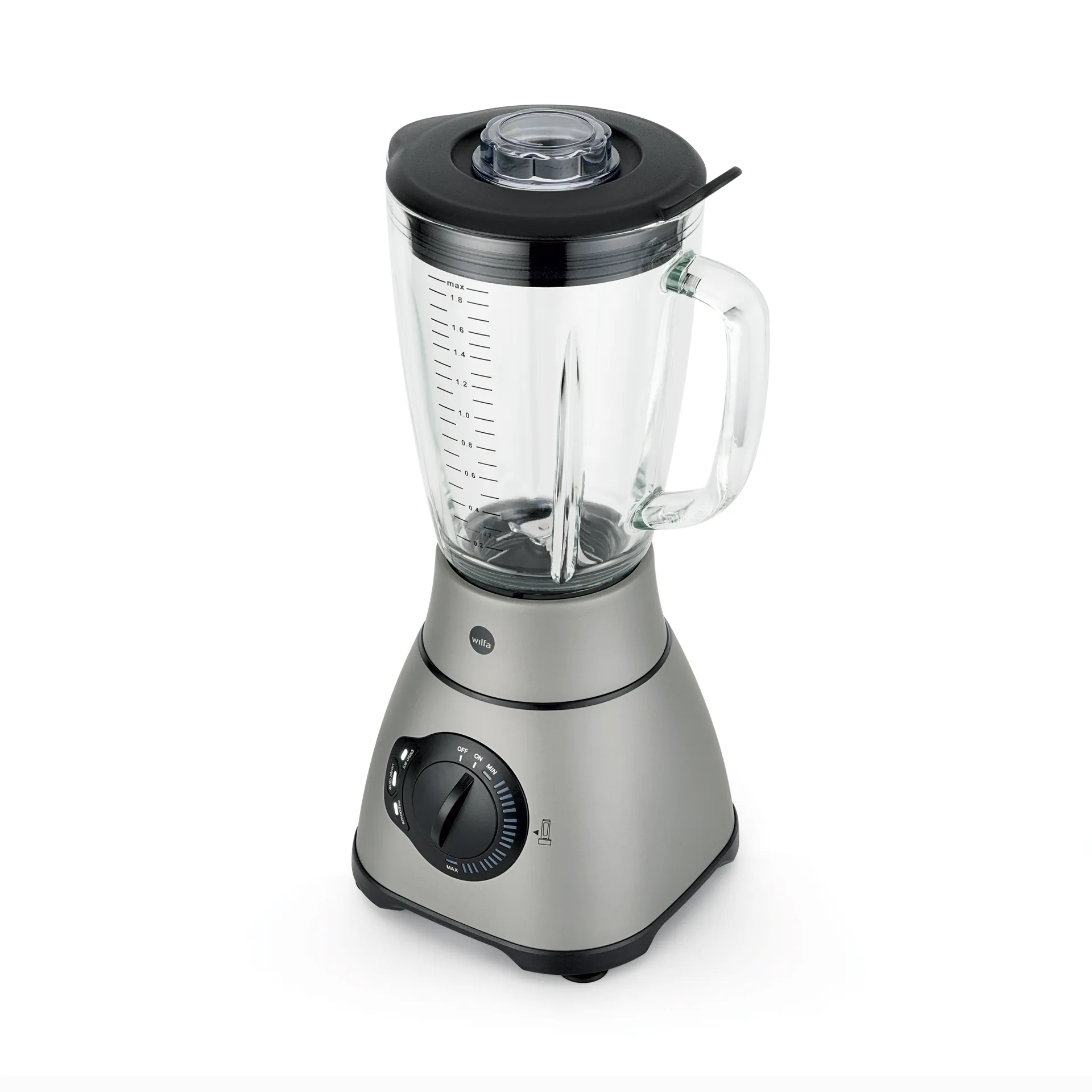BBLSP-1800T xplode vital Blender 1,8 L, Grau Wilfa