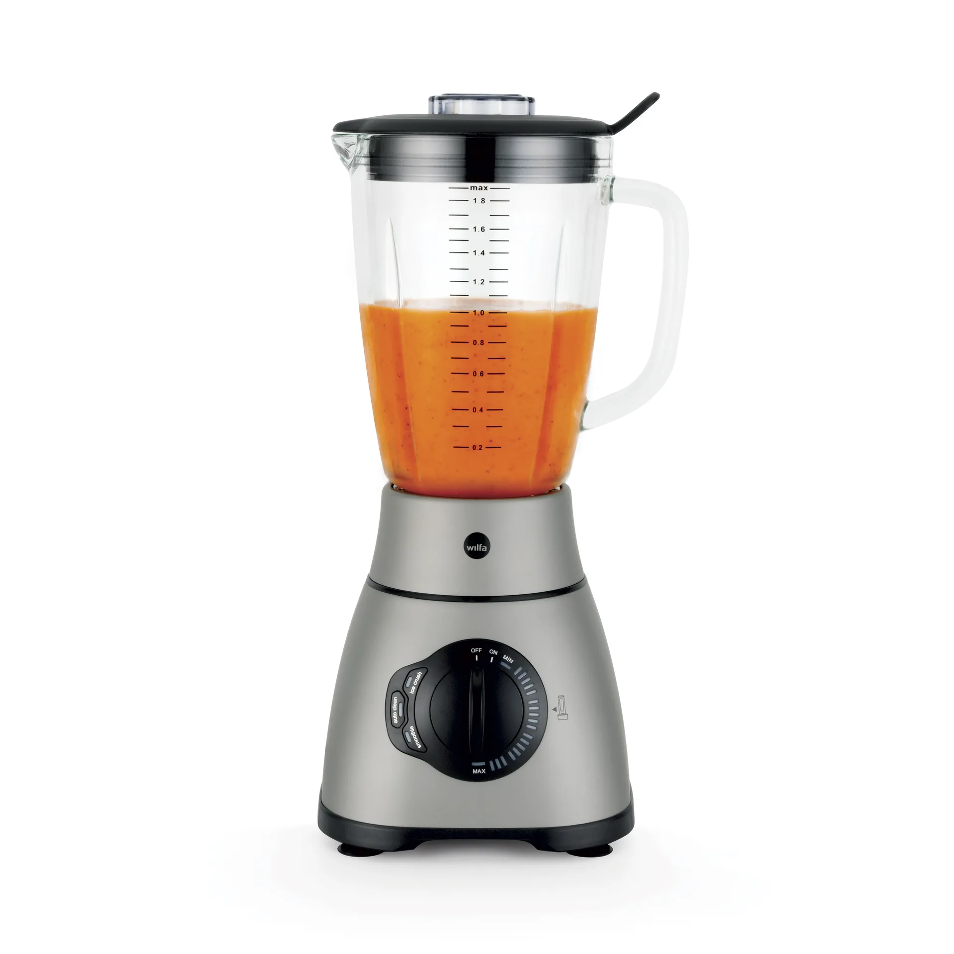 BBLSP-1800T xplode vital Blender 1,8 L, Grau Wilfa