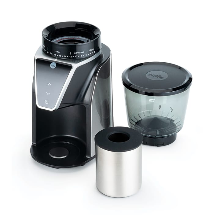 CG1S-275 Kaffeemühle mit digitalem Timer, Schwarz Wilfa