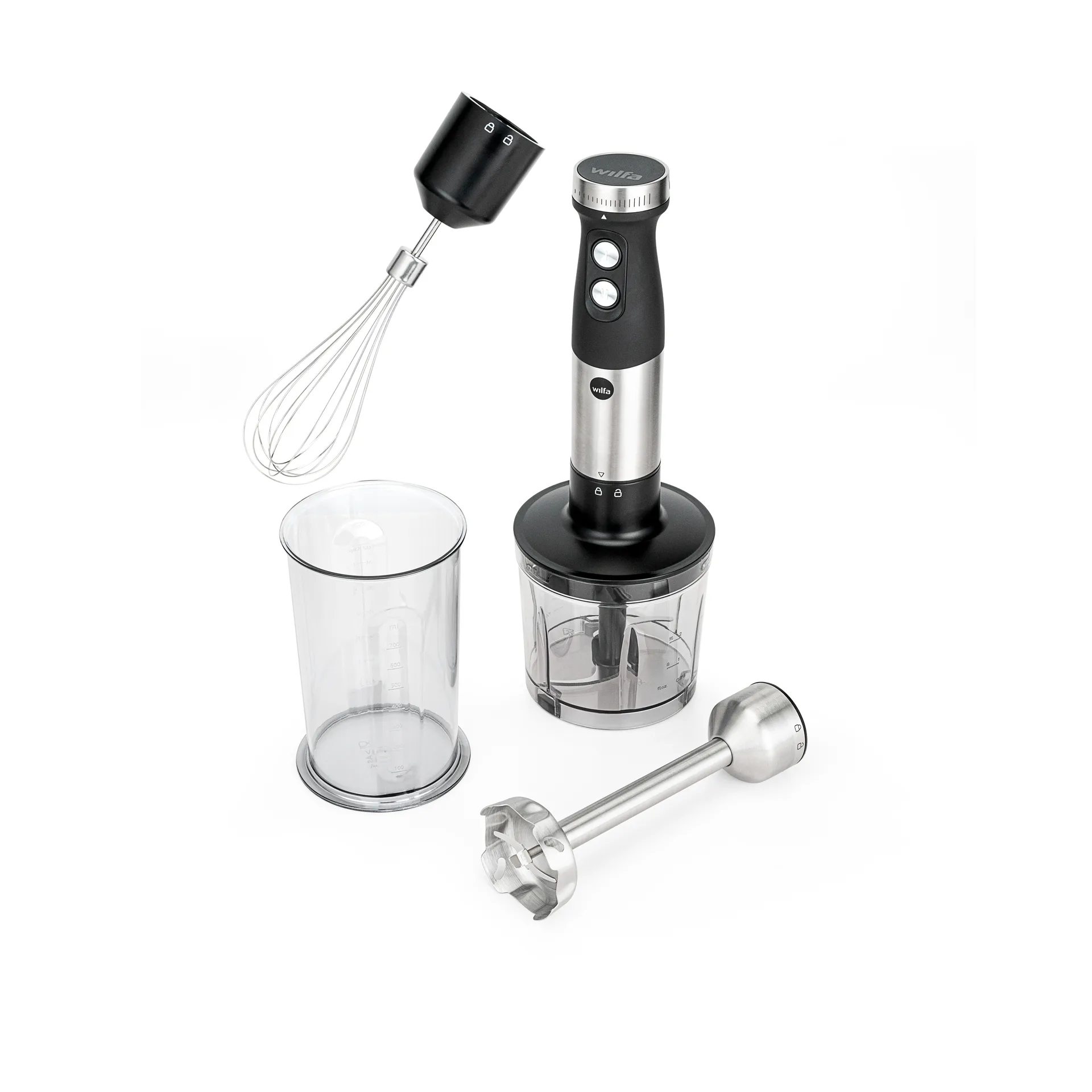 Fusion SM2B-1000FP Stabmixer, 4 Teile Wilfa