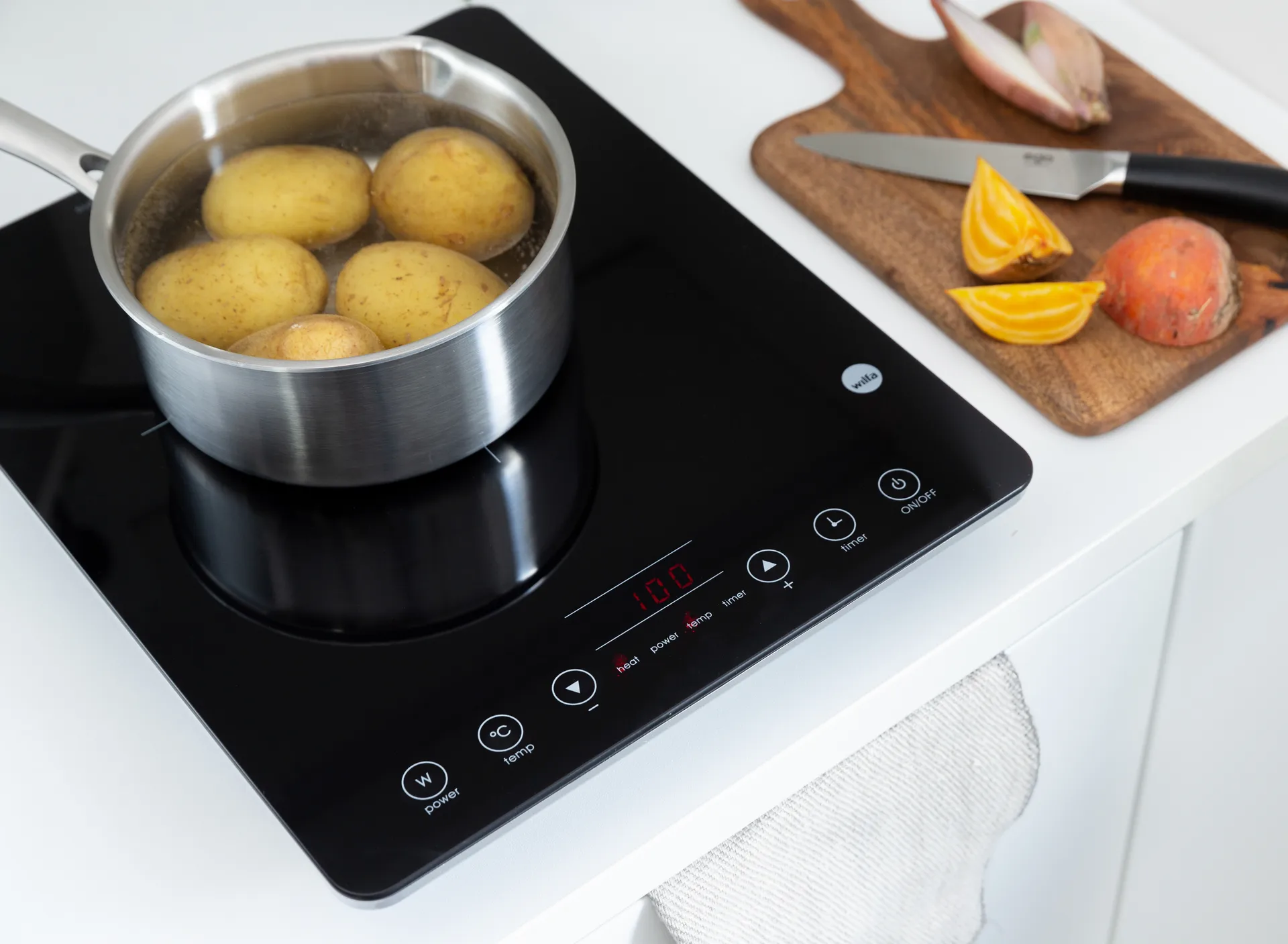 ICP-1800B Kochplatte Induktion, Schwarz Wilfa