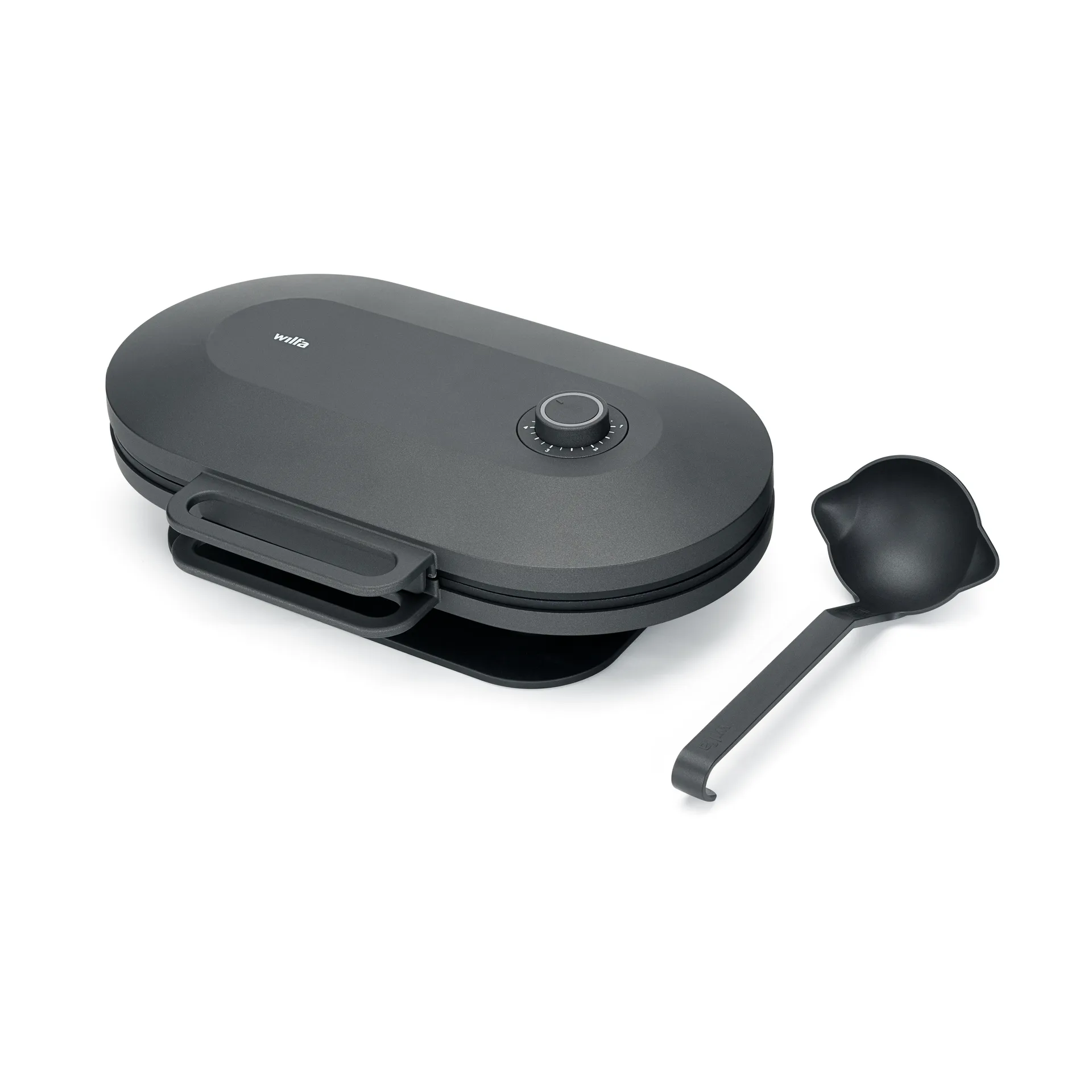 Joy WM5DB-200 Waffeleisen doppelt, Schwarz Wilfa