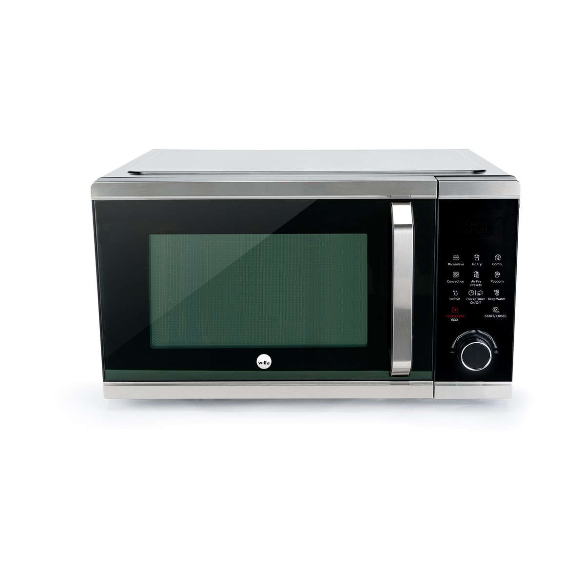 Wilfa MAC-25S Multi-Ofen 3-in-1 Mikrowelle Schwarz-Silber