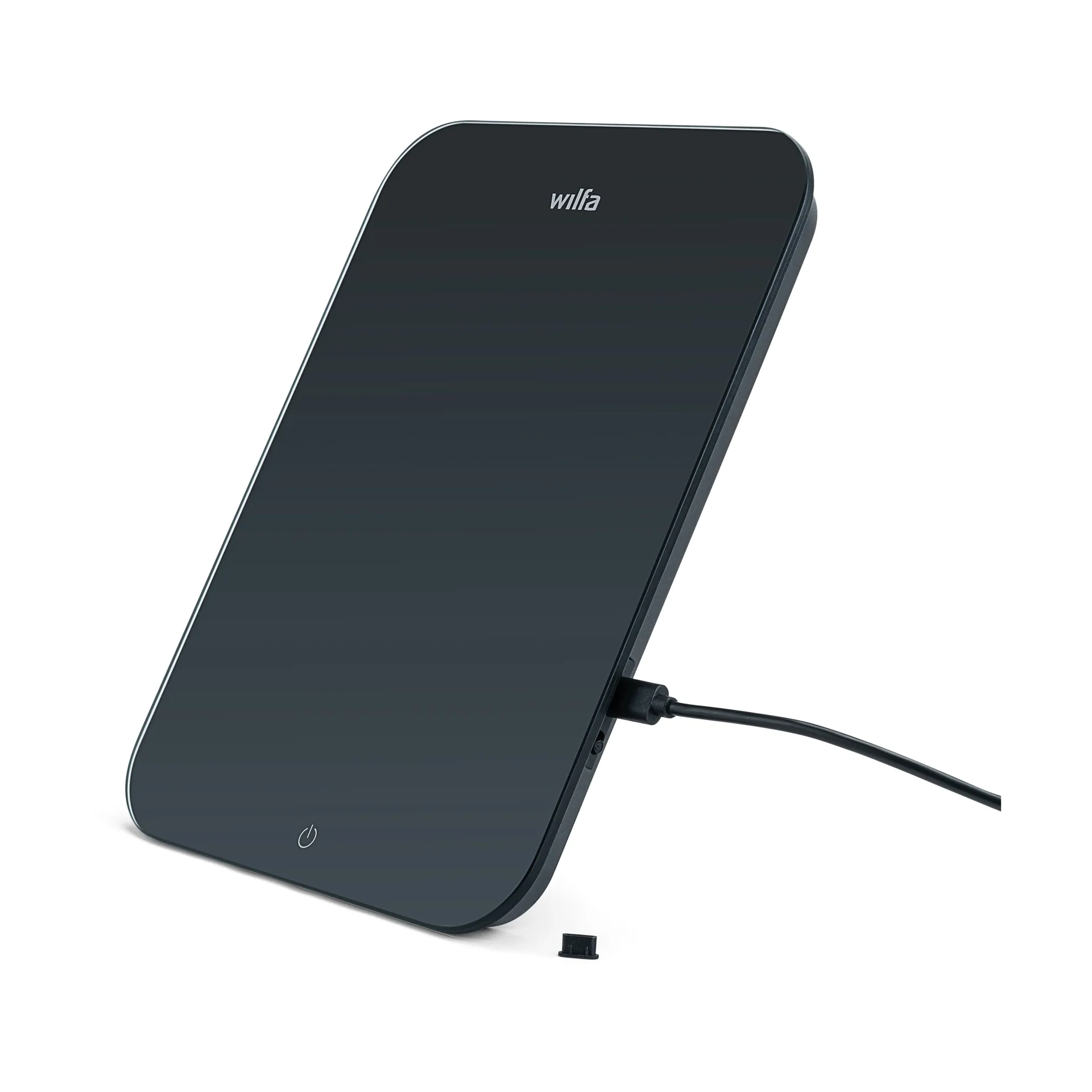 Max KS2B-10 Küchenwaage, Schwarz Wilfa