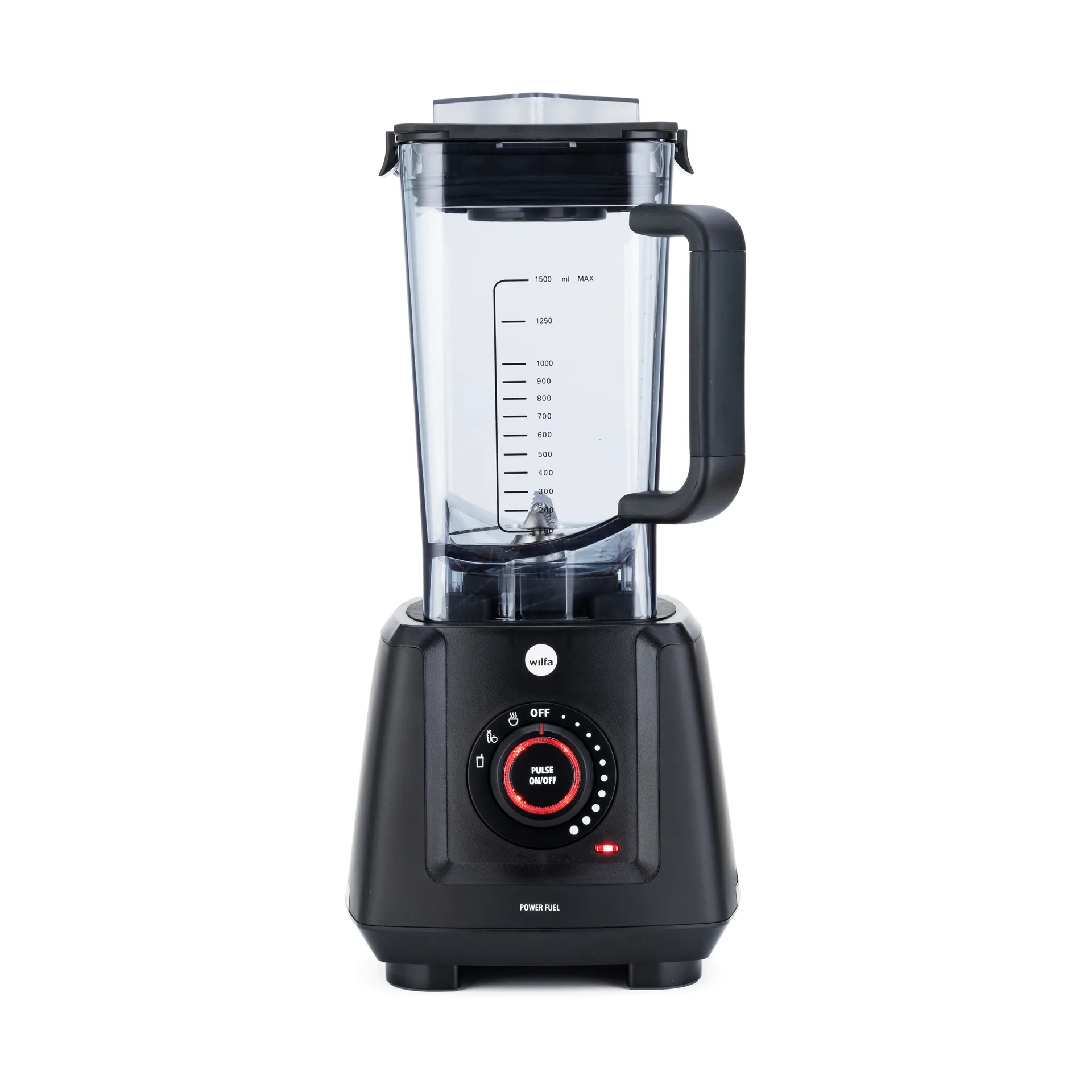 PB2B-P1200 Powerfuel Blender 1,5 L, Schwarz Wilfa