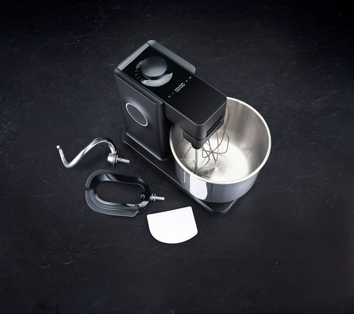 Probaker Timer KM2BS-T70 Küchenmaschine 7-teilig, Schwarz Wilfa