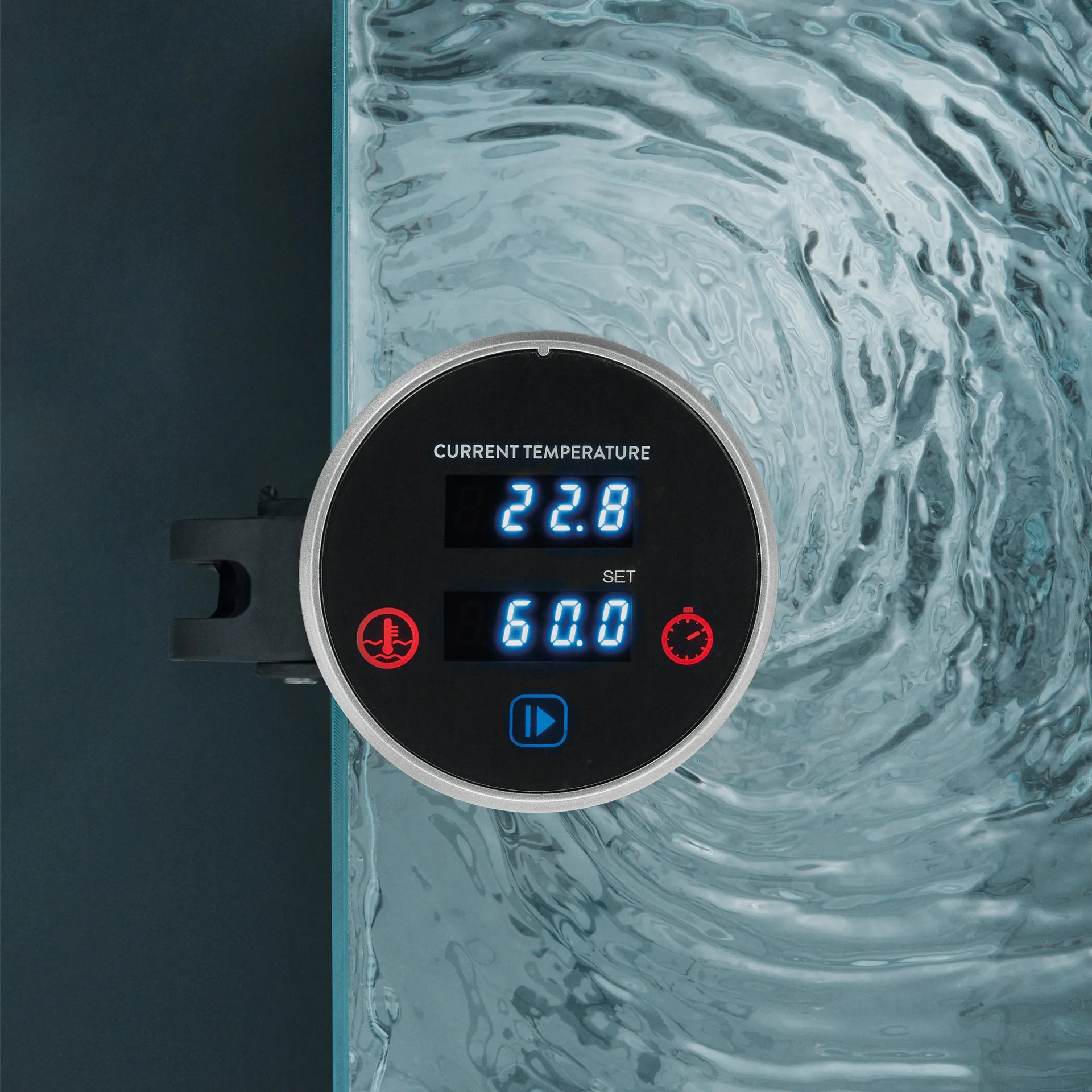 SVS-1200S Sous Vide Fluss Zirkulator, Silber Wilfa