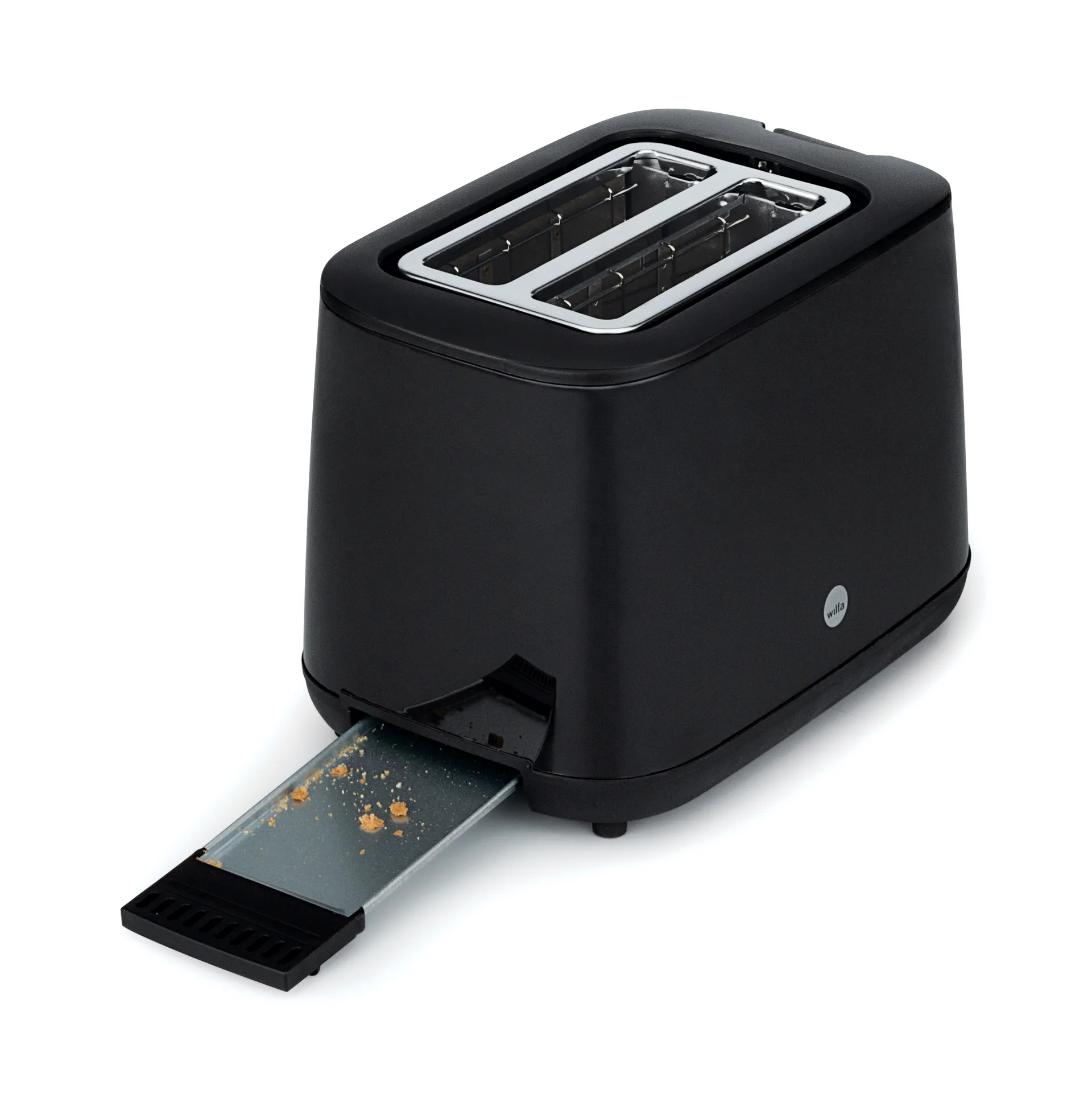 TO3GB-1000 Toaster 2 Scheiben, Schwarz Wilfa
