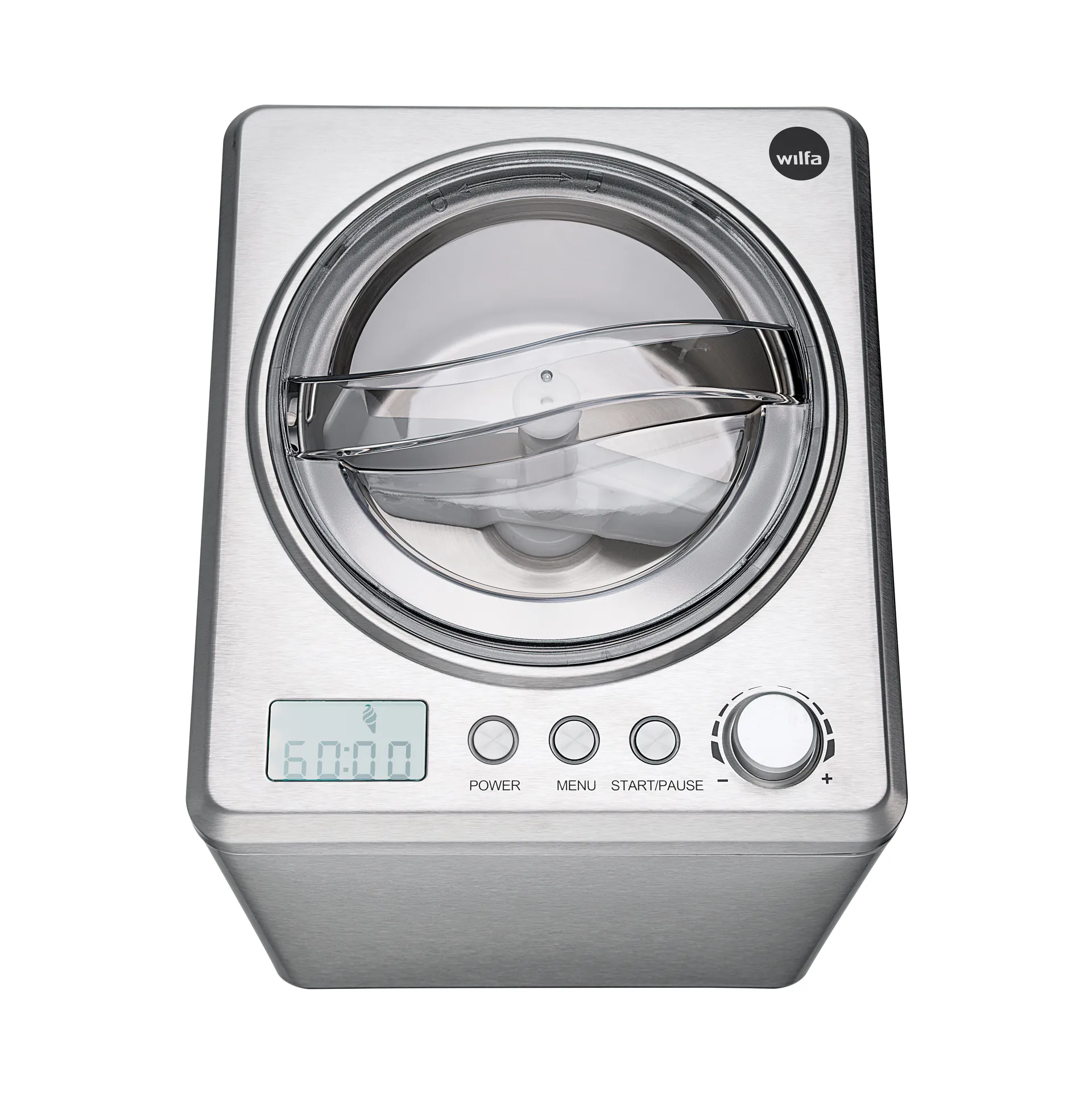 Vanilla ICM1S-250 Eismaschine 2,5 L, Silber Wilfa