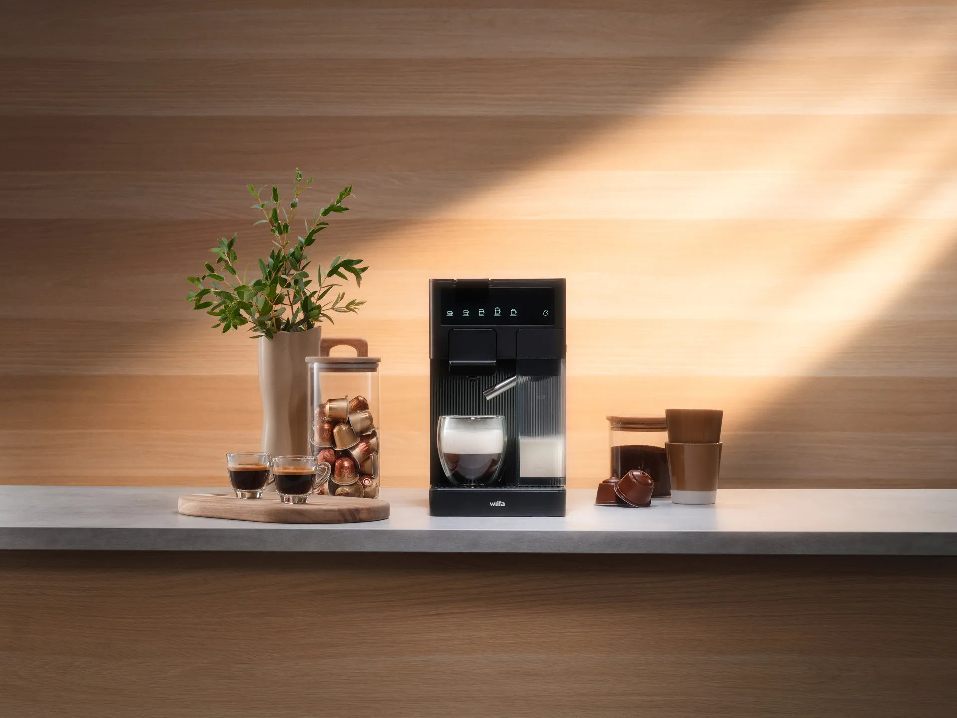 Volo MMA1T-TCM20 Multi Kaffeemaschine, Schwarz Wilfa