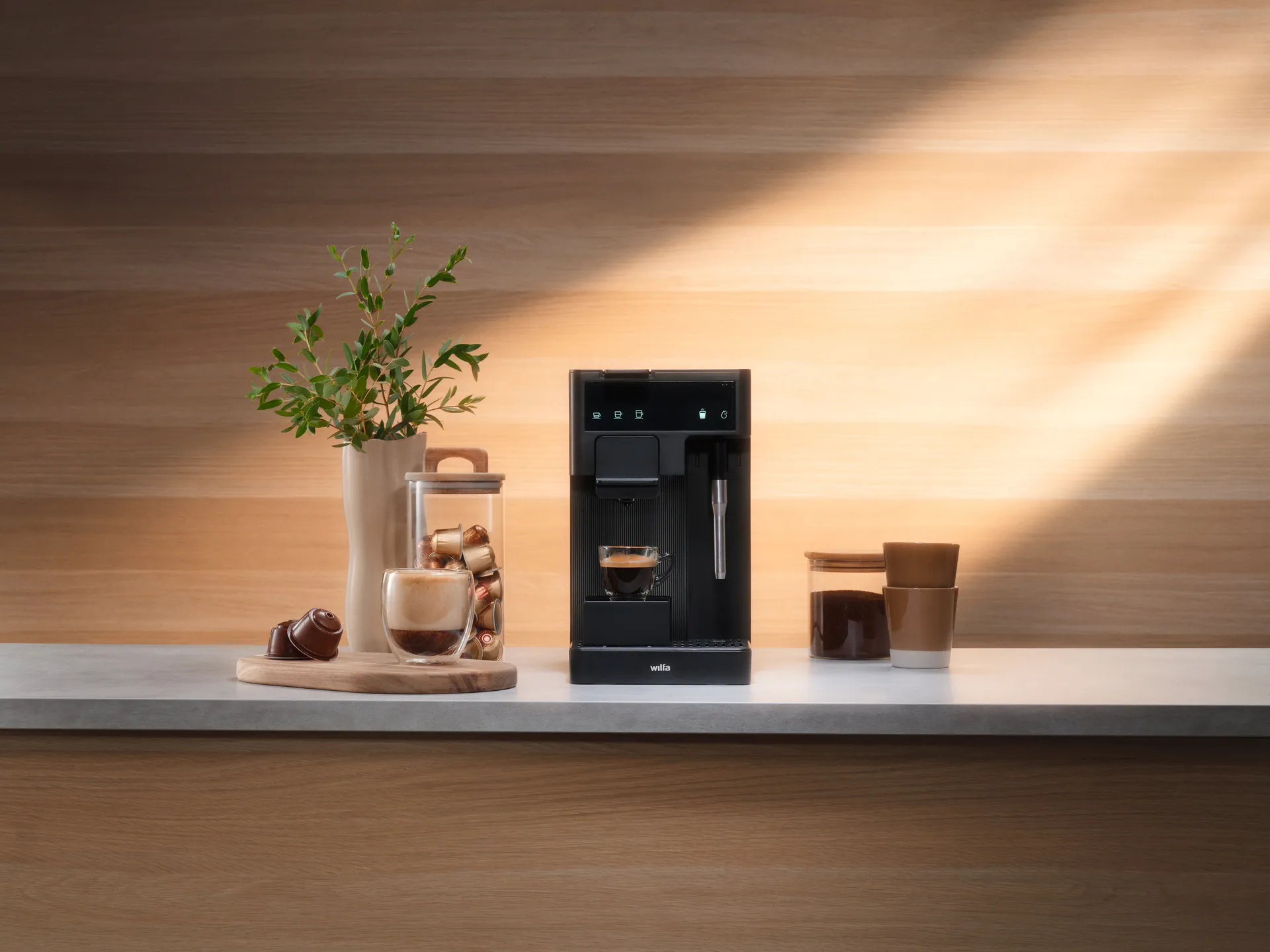 Volo MMA1T-TCM20 Multi Kaffeemaschine, Schwarz Wilfa