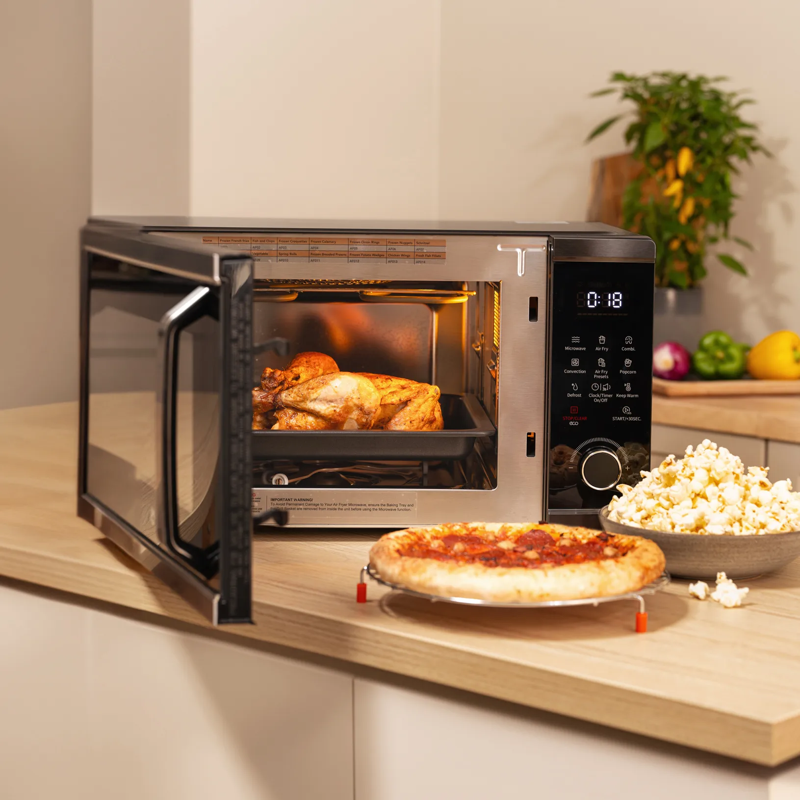 Wilfa 3-in-1-Multiofen, Schwarz, 25 l Wilfa