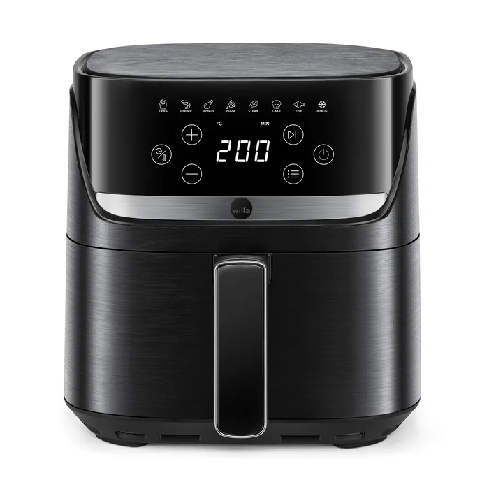 Wilfa AF4B-40P Crispier Heißluftfritteuse - Schwarz, 4 l - Wilfa