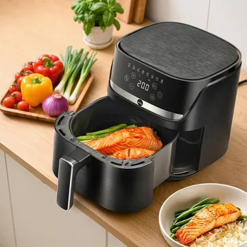 Wilfa AF4B-40P Crispier Heißluftfritteuse - Schwarz, 4 l - Wilfa