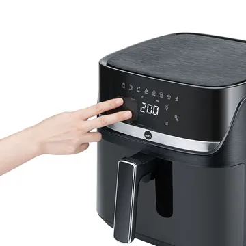 Wilfa Crispier Heißluftfritteuse - Schwarz, 8 l - Wilfa