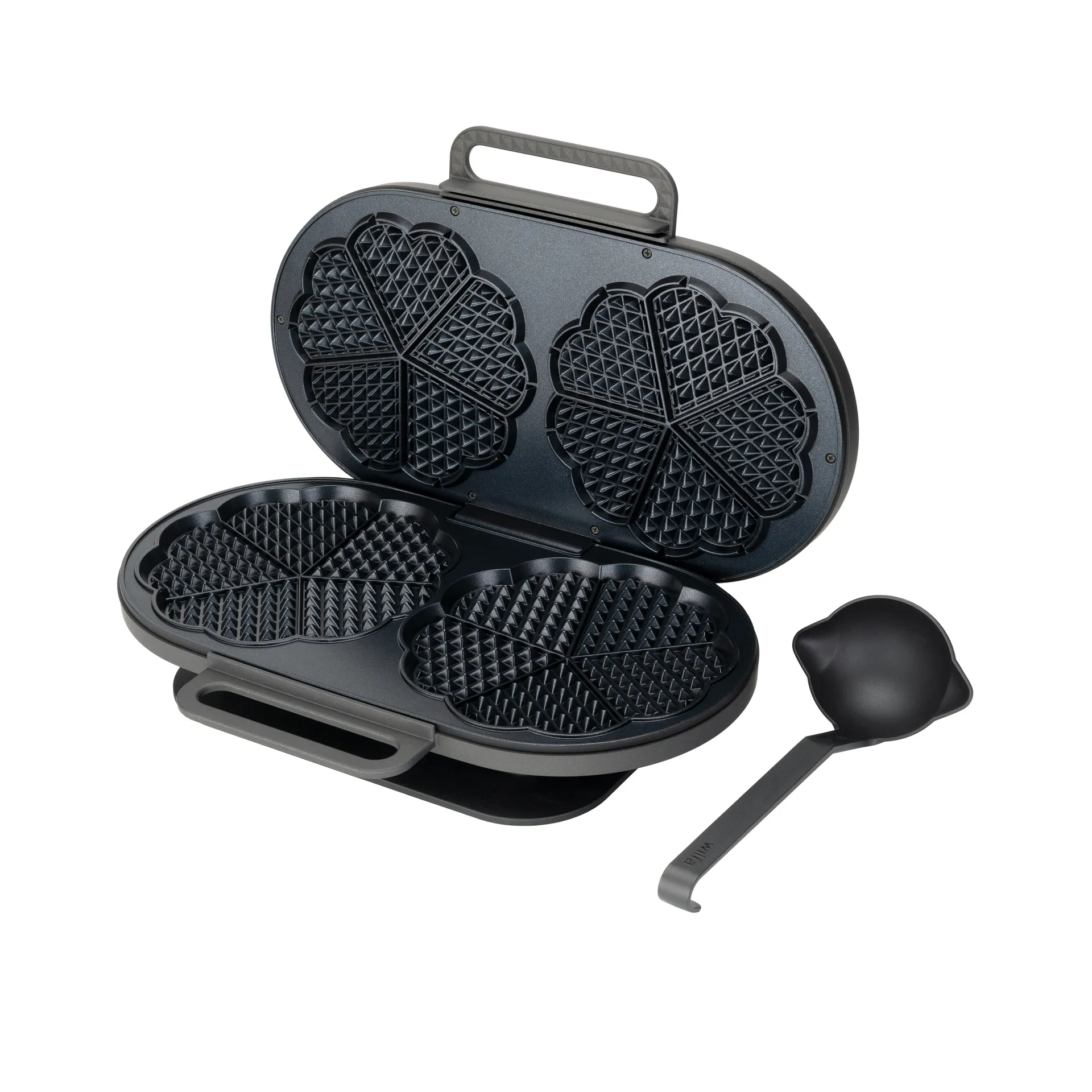 Wilfa Joy Doppel-Waffeleisen, Schwarz, 1500 W Wilfa